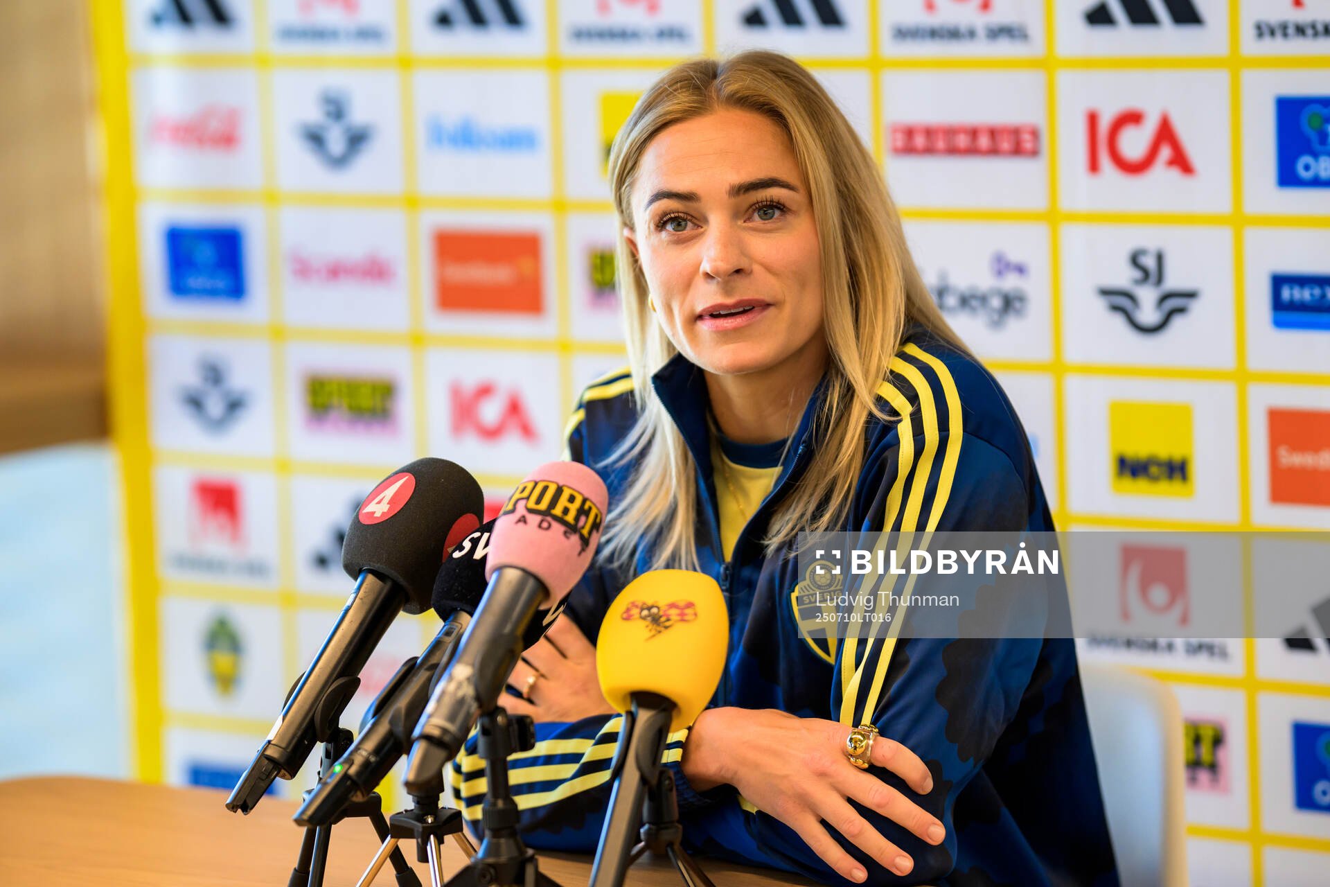 Fridolina Rolfö of the Swedish women's national football