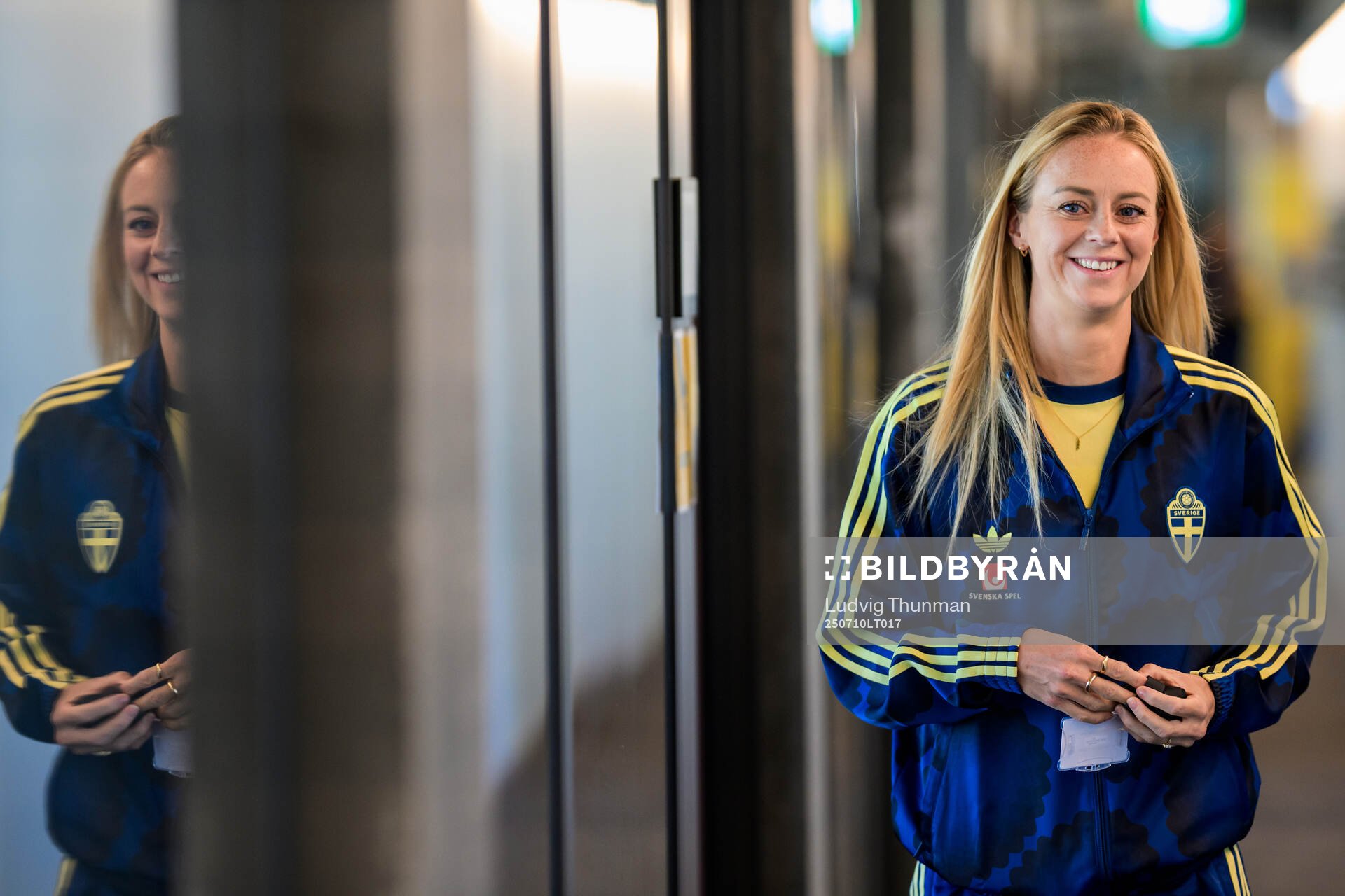 Amanda Ilestedt of the Swedish women's national football