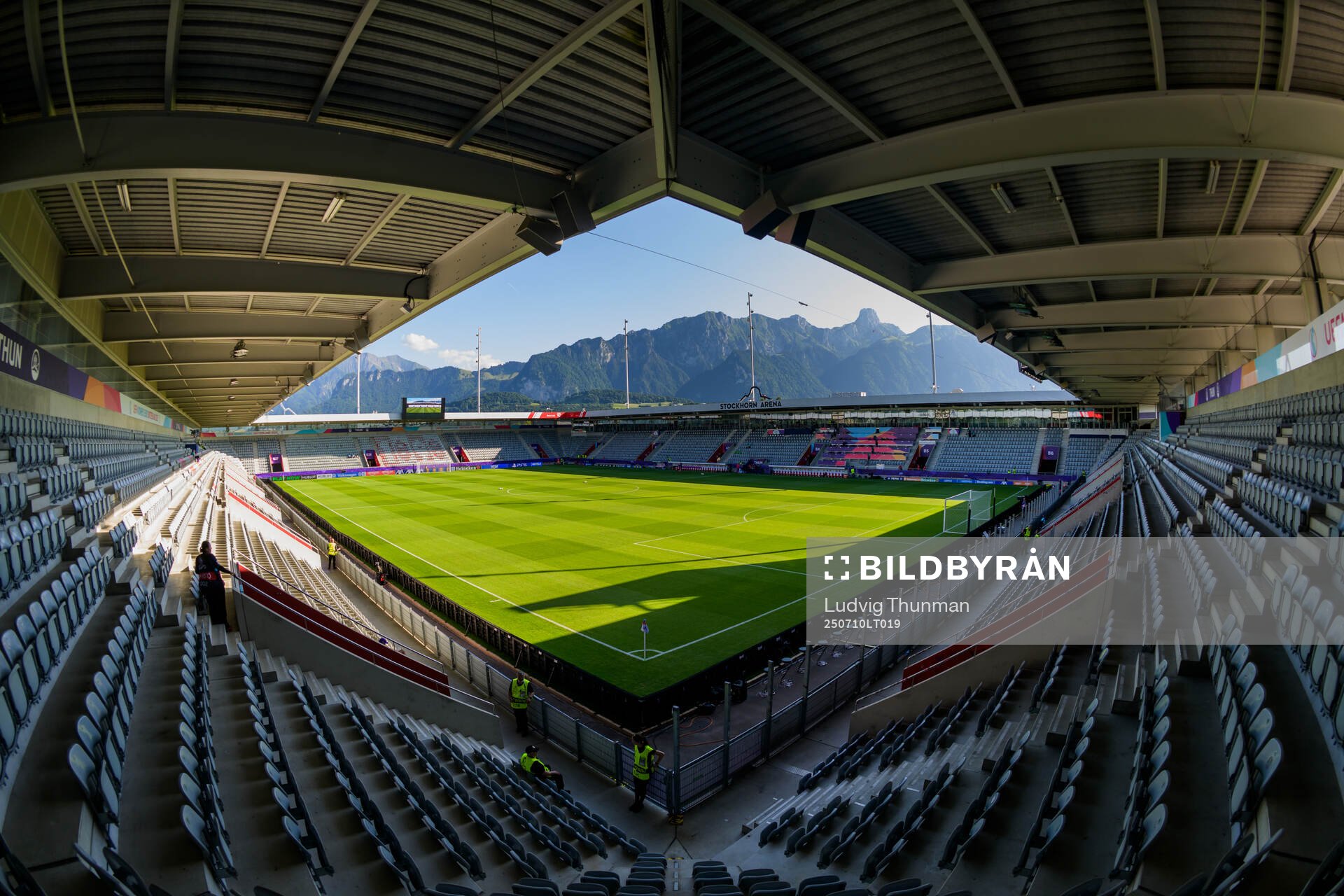 General view of Stockhorn Arena (Thun Arena)