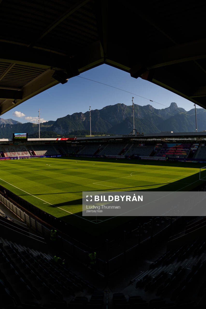 General view of Stockhorn Arena (Thun Arena)