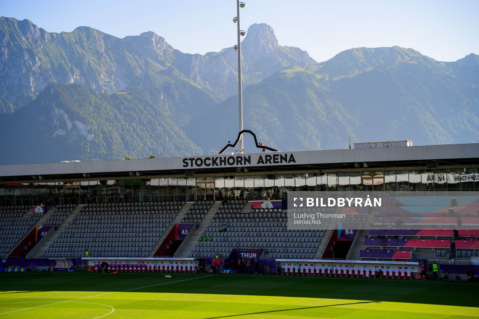General view of Stockhorn Arena (Thun Arena)