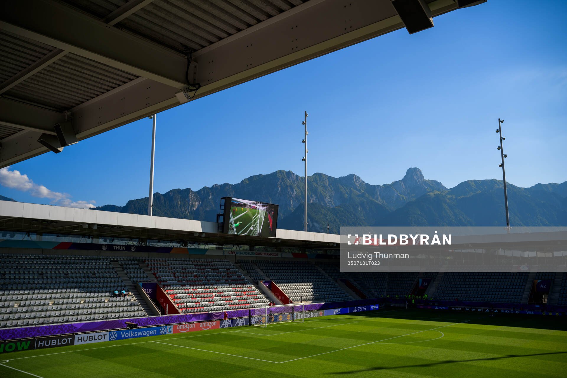 General view of Stockhorn Arena (Thun Arena)