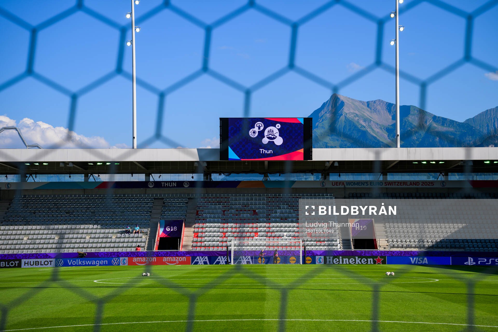 General view of Stockhorn Arena (Thun Arena)