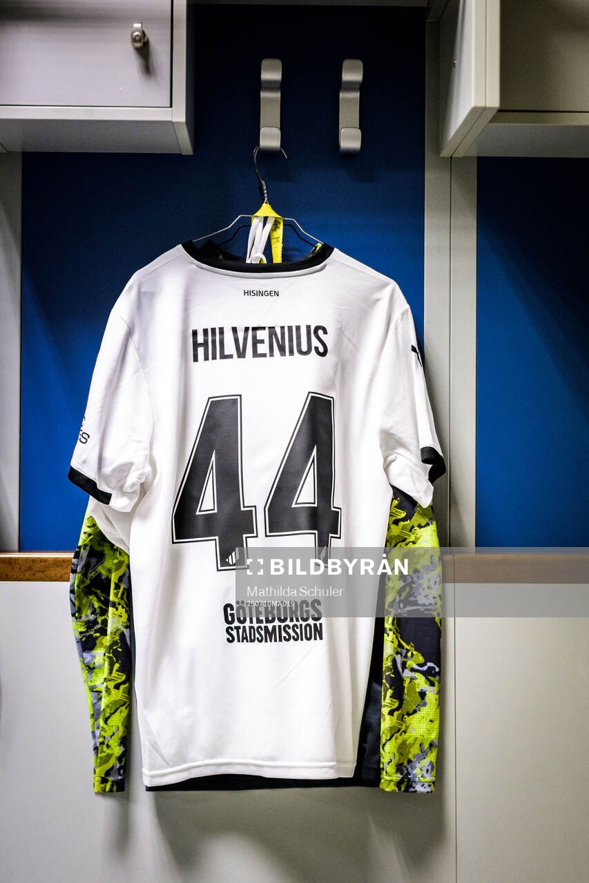 The kit Harry Hilvenius of Häcken