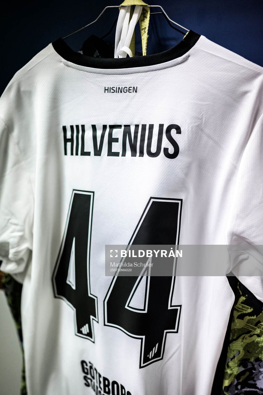 The kit Harry Hilvenius of Häcken