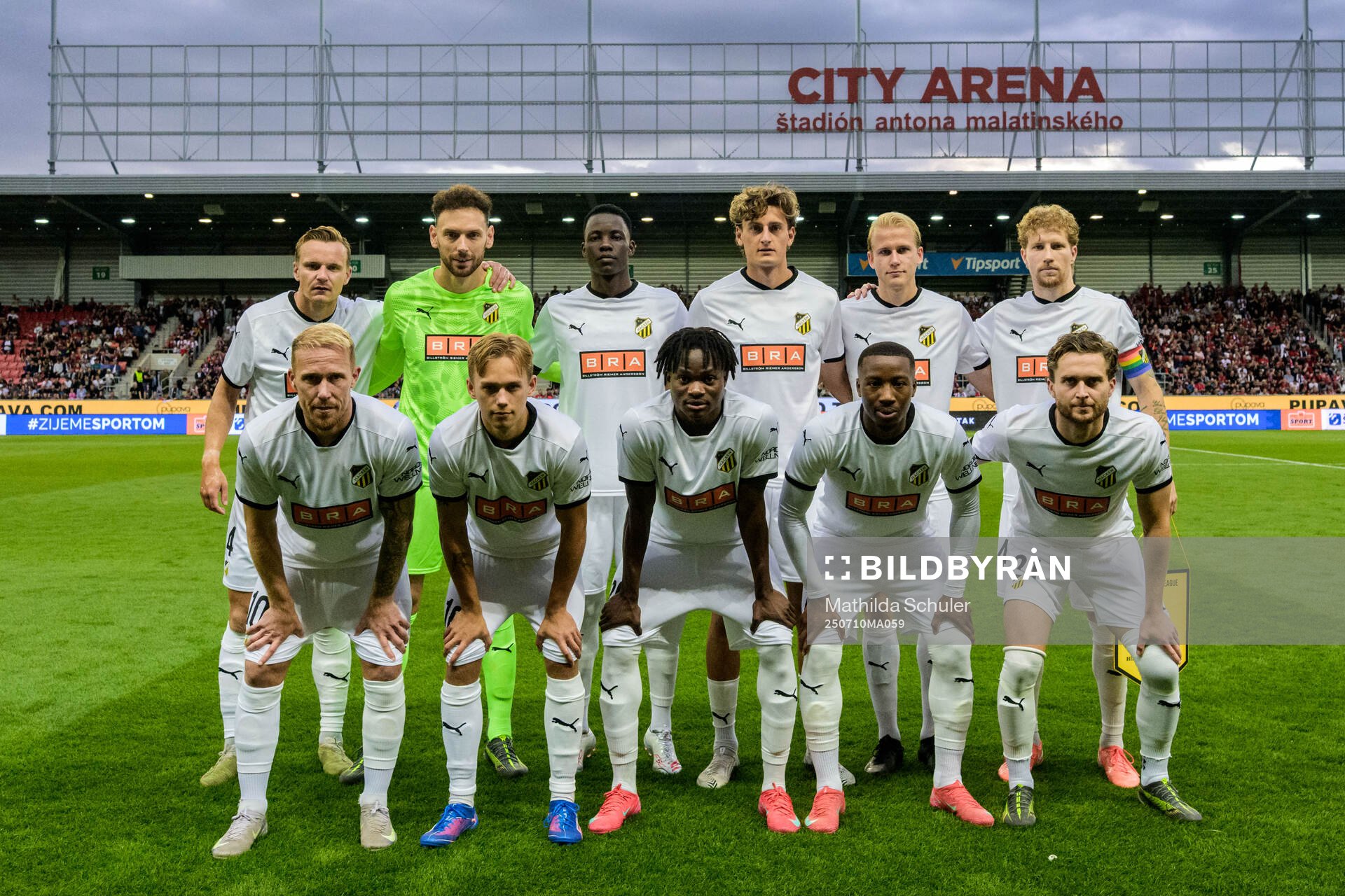 The starting eleven of Häcken