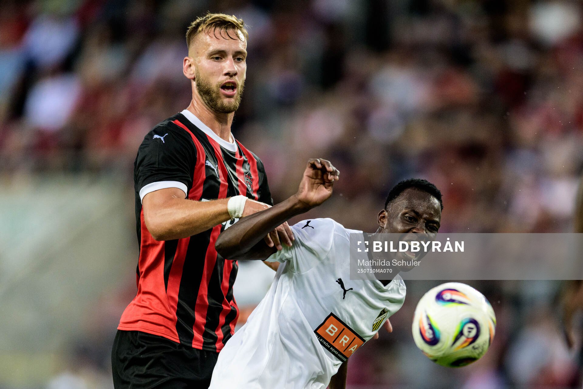 Milos Kratochvil of Spartak Trnava and John Paul Dembe of