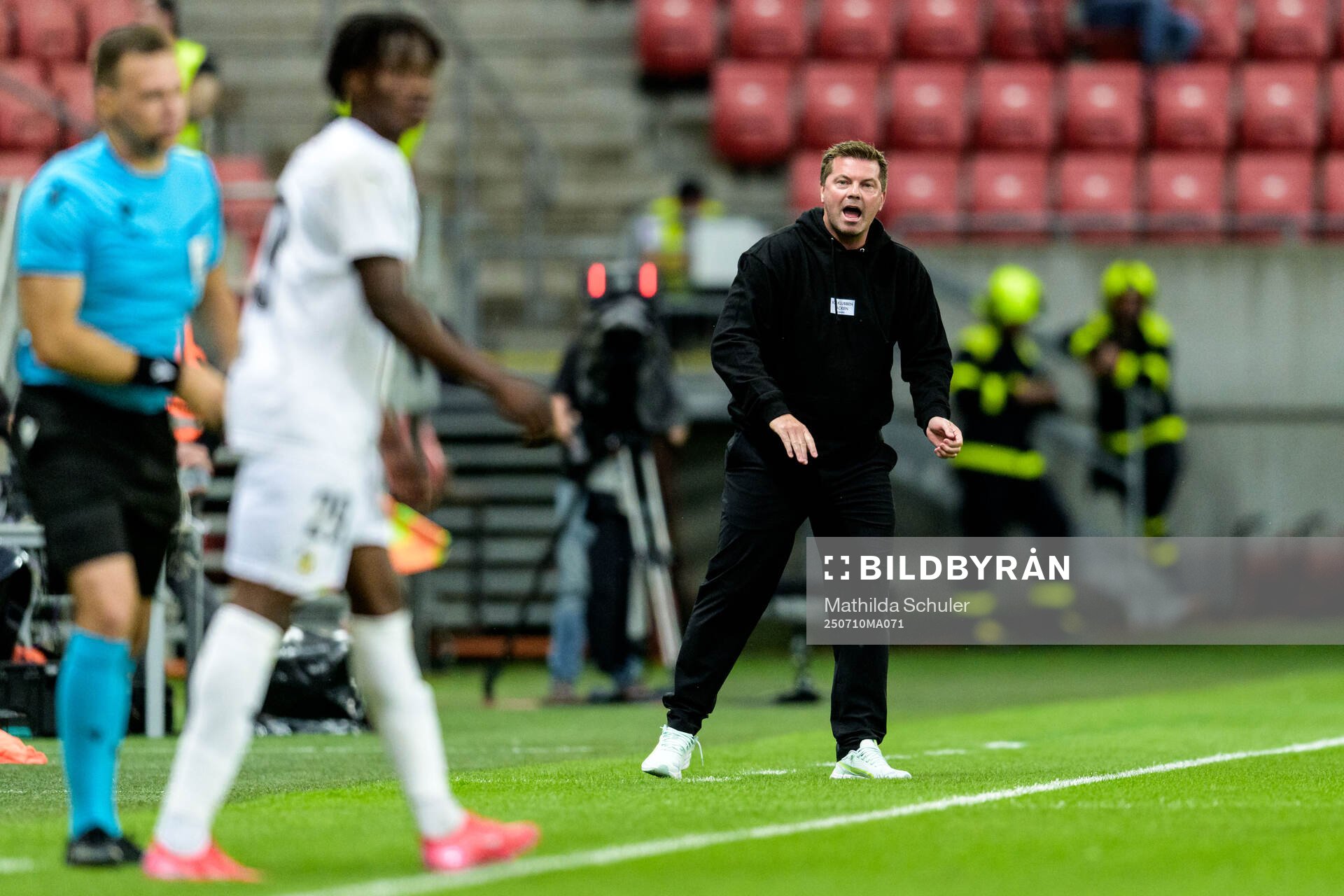 Coach Jens Gustafsson of Häcken