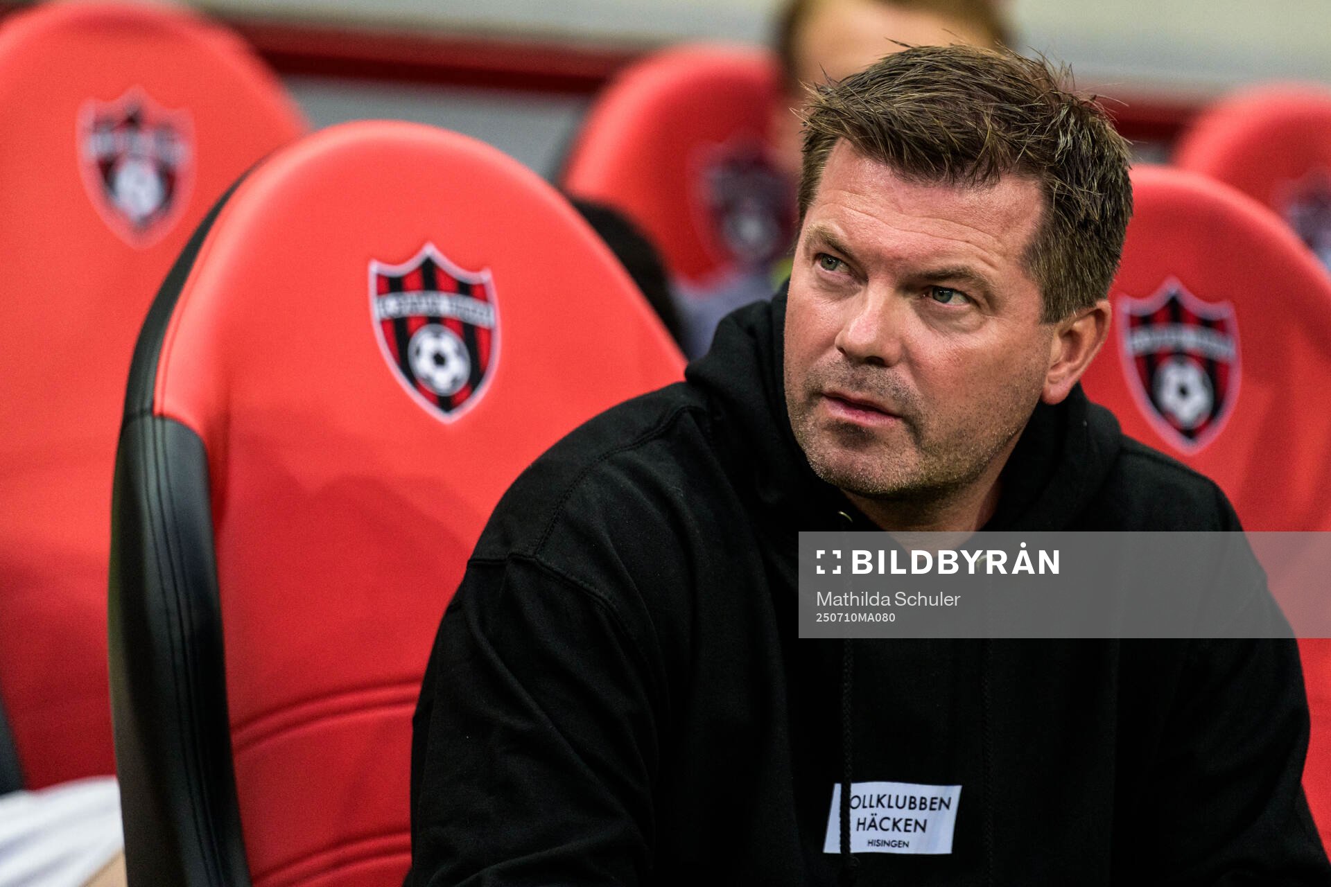 Coach Jens Gustafsson of Häcken