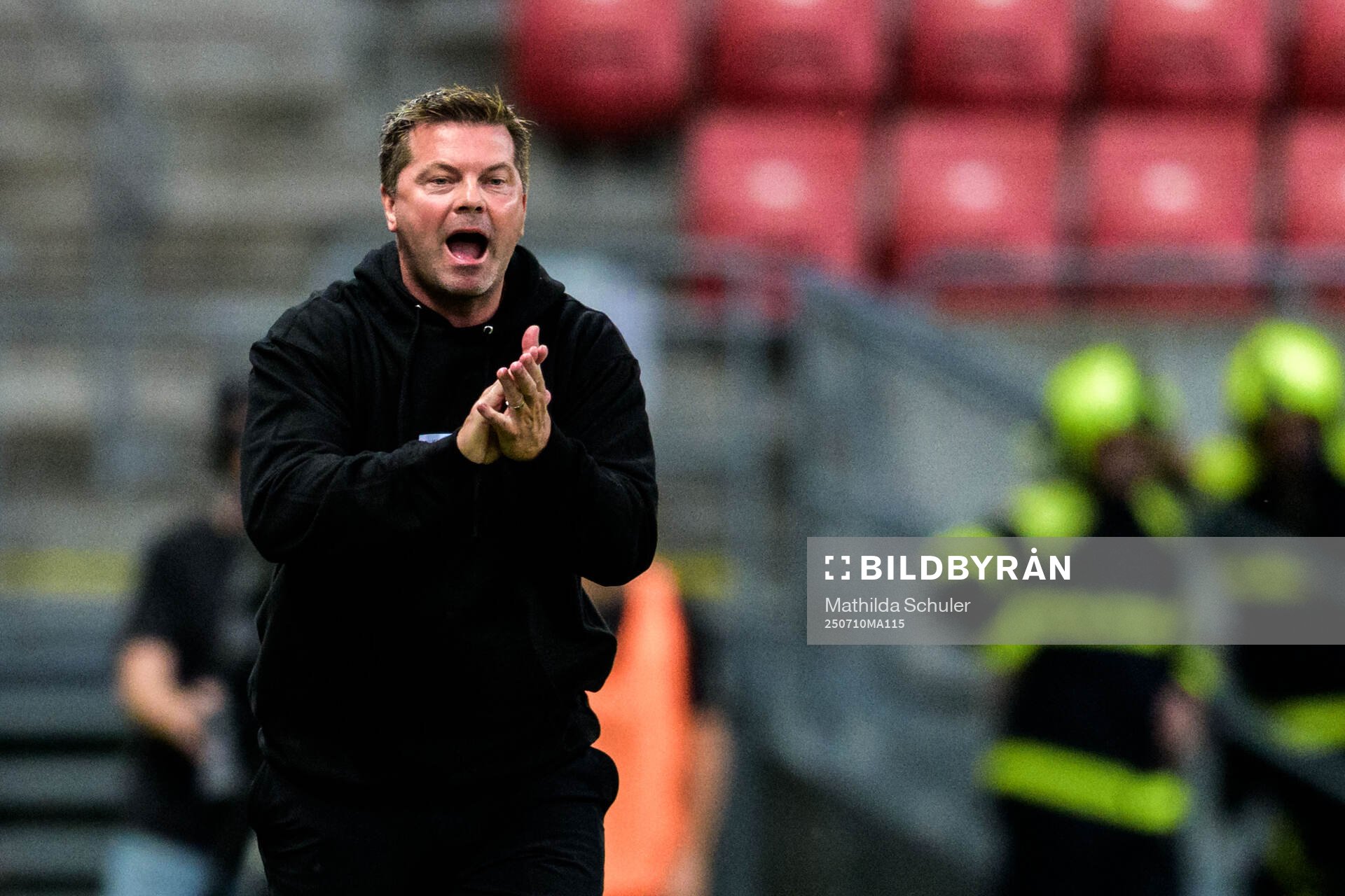 Coach Jens Gustafsson of Häcken