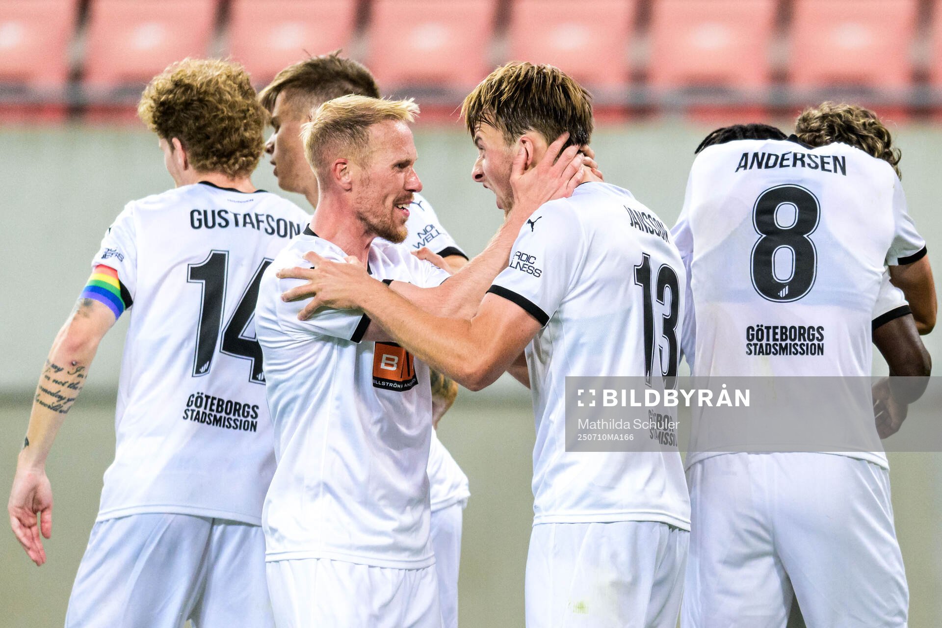 Mikkel Rygaard Jensen and Sigge Jansson of Häcken