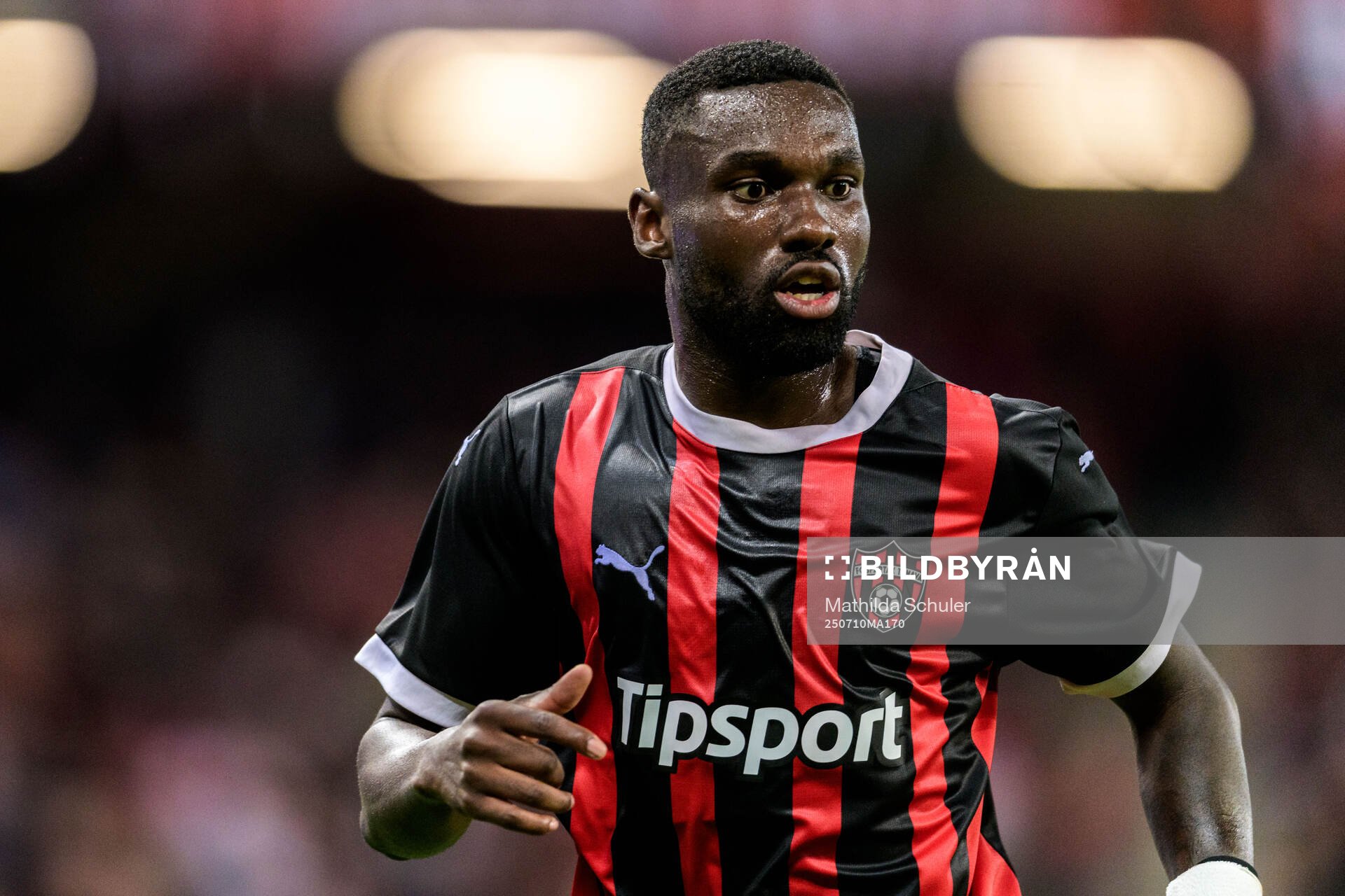 Patrick Nwadike of Spartak Trnava