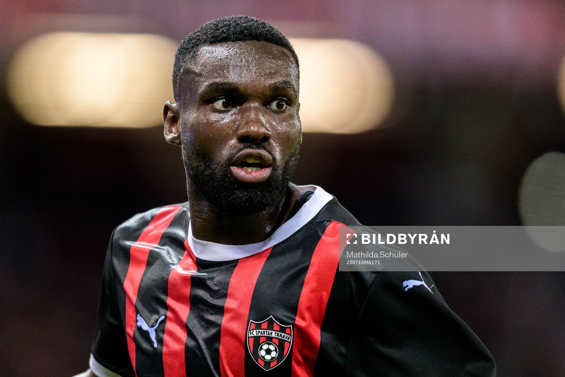 Patrick Nwadike of Spartak Trnava