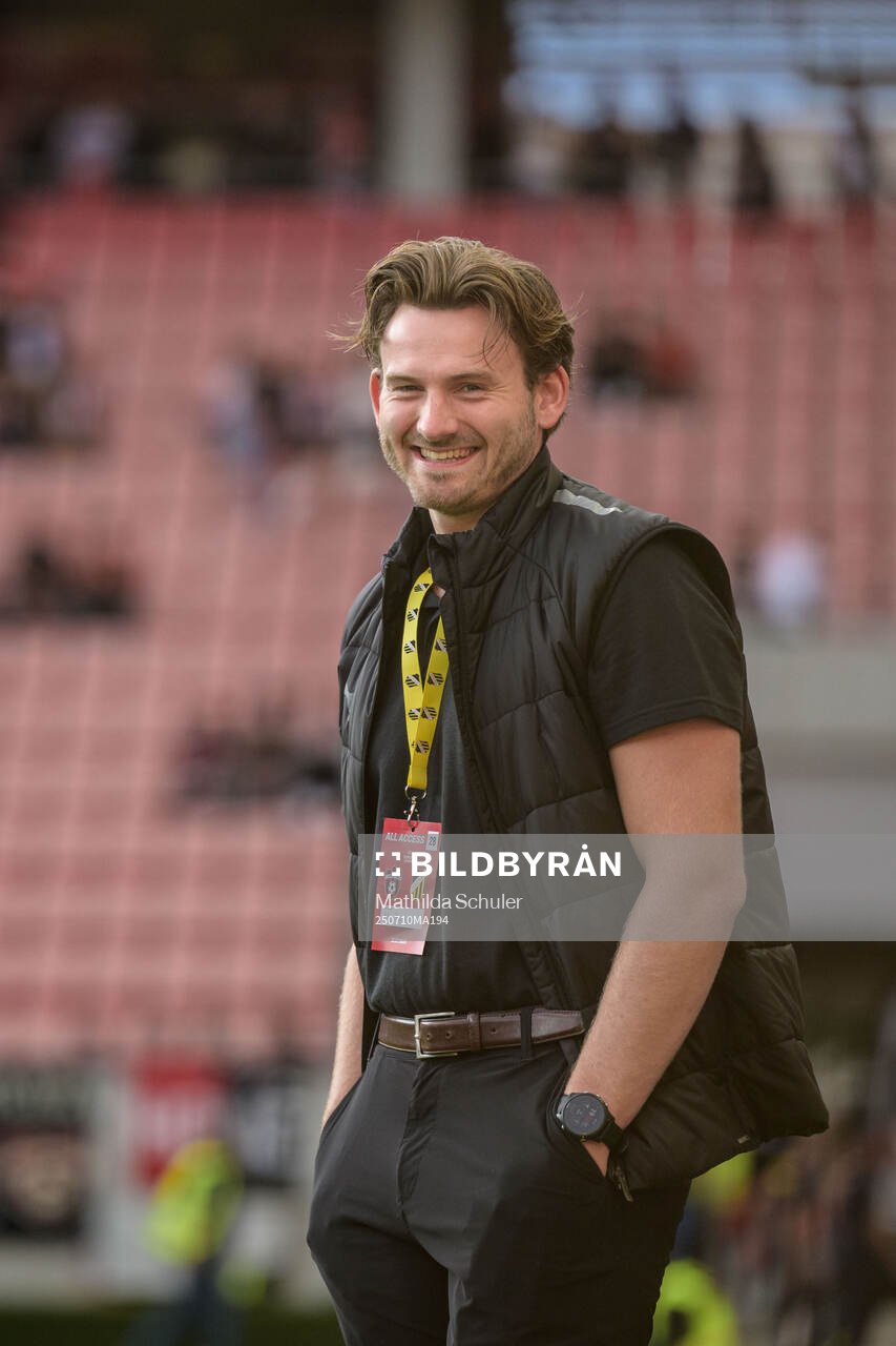 Sports coordinator Max Bergstrand of Häcken