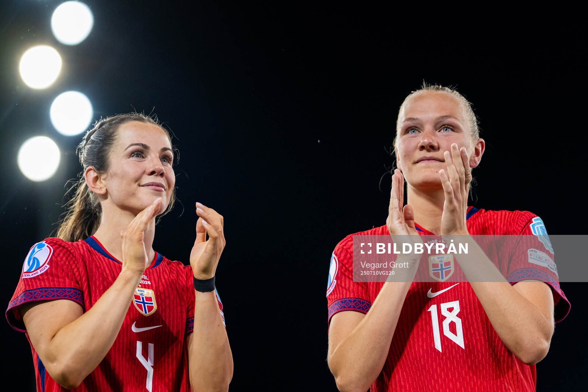 Tuva Hansen and Frida Maanum of Norway