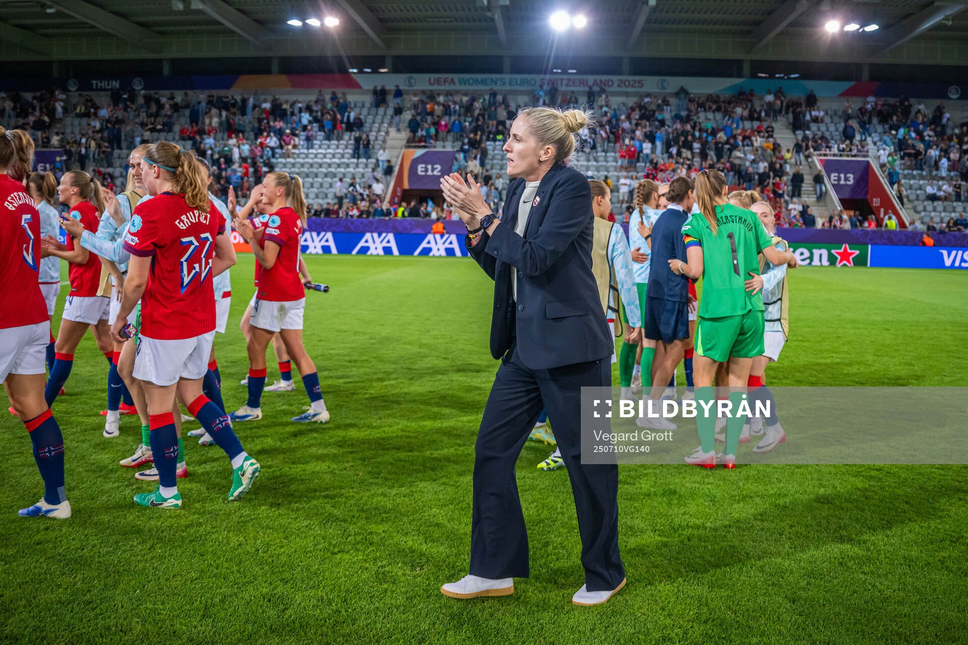 Gemma Grainger, head coach of Norway