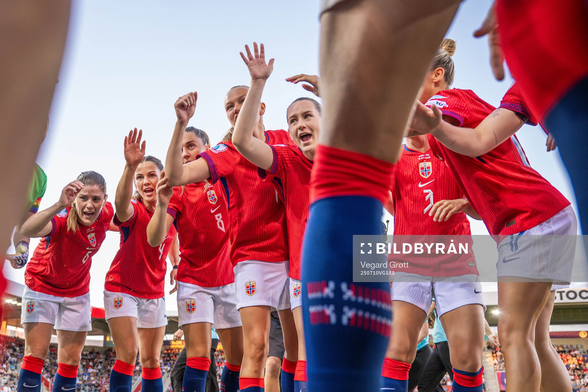 Maren Mjelde, Tuva Hansen, Vilde Bøe Risa, Frida Maanum,