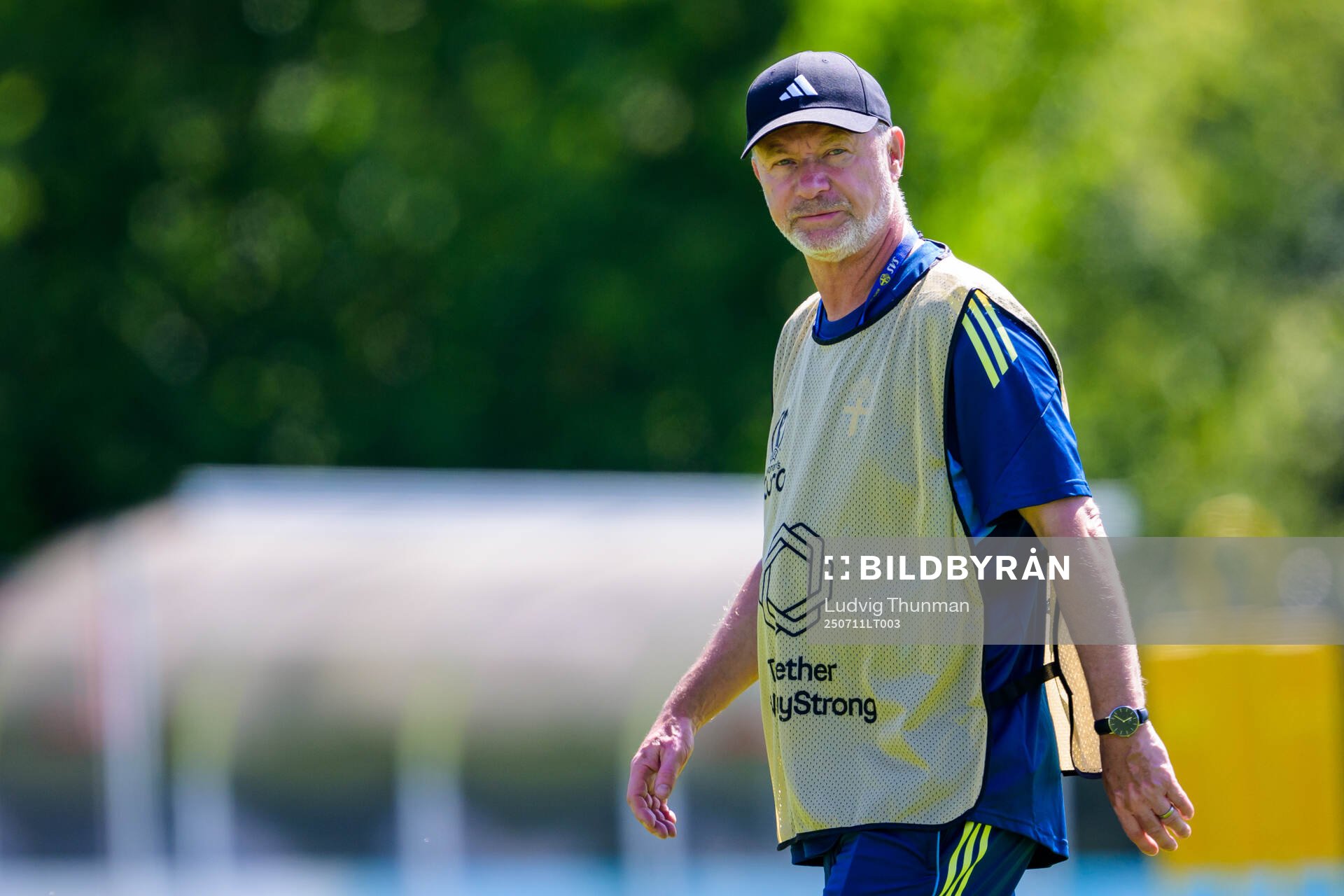 Head coach Peter Gerhardsson of the Swedish women's