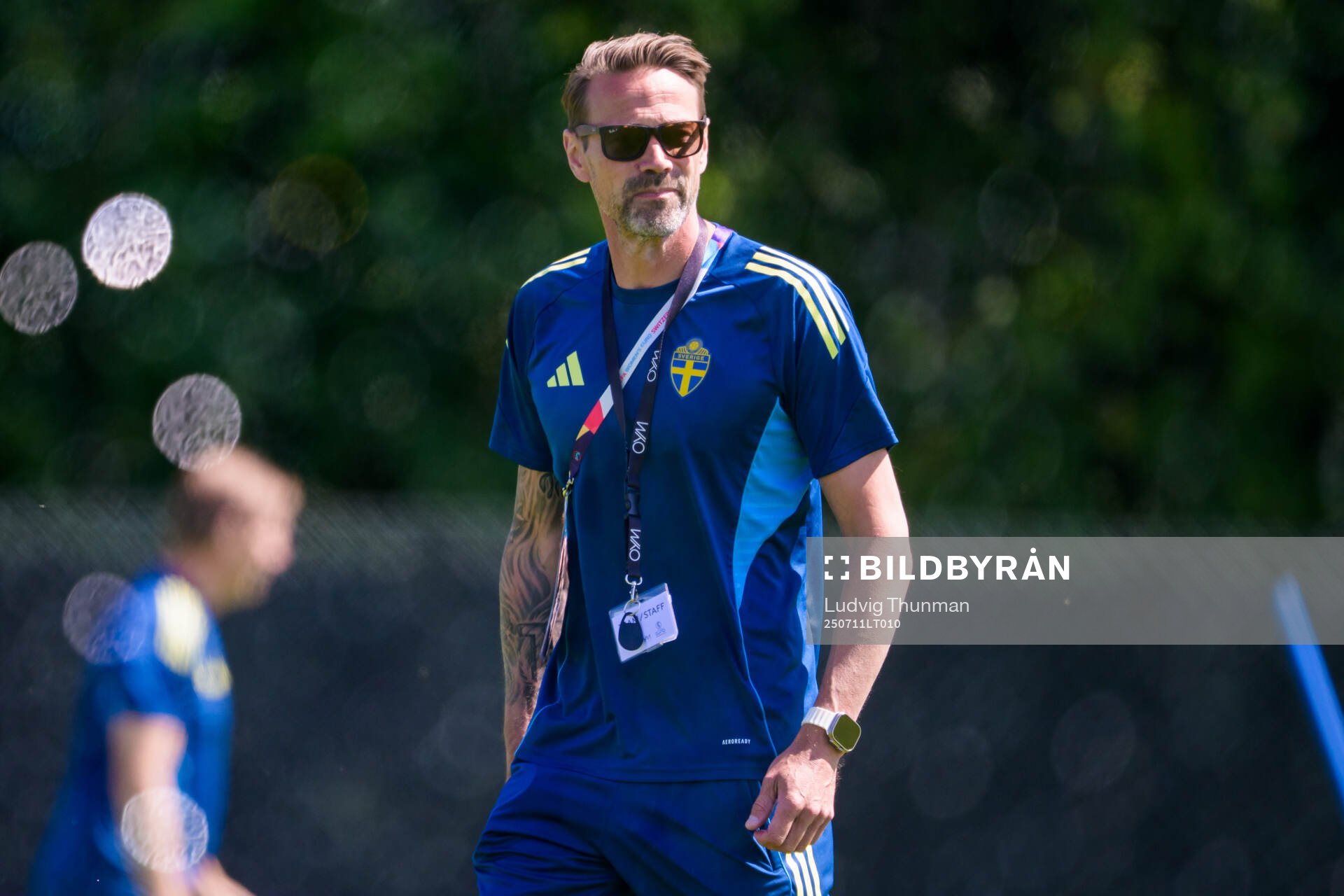 Football coordinator Magnus Andersson of the Swedish