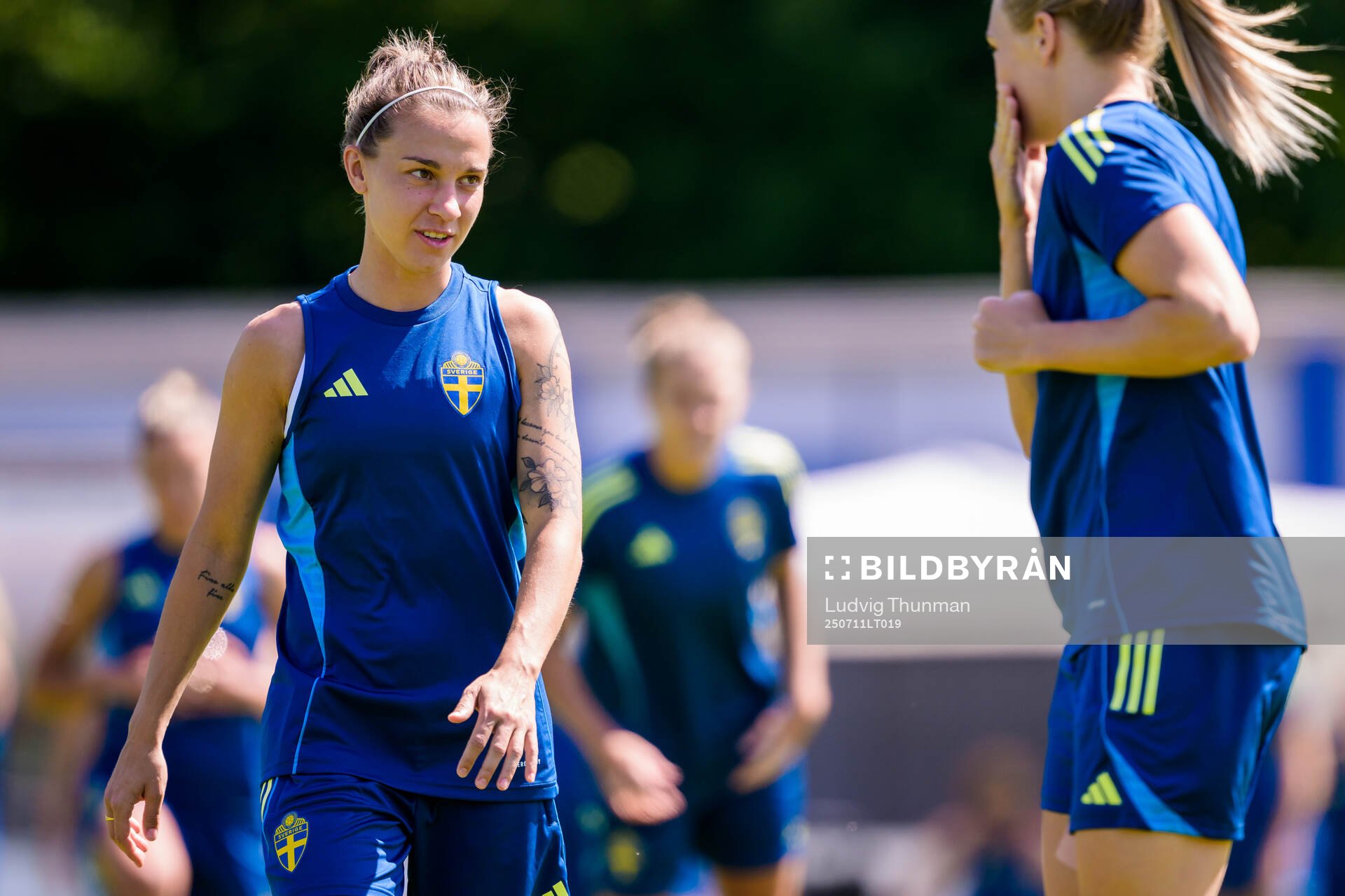 Julia Zigiotti Olme of the Swedish women's national