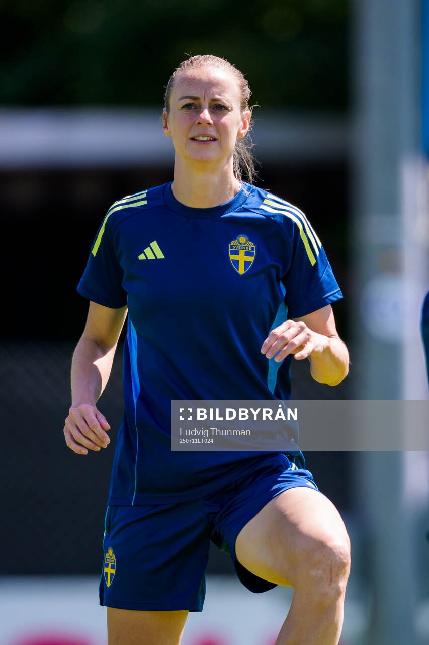 Amanda Ilestedt of the Swedish women's national football