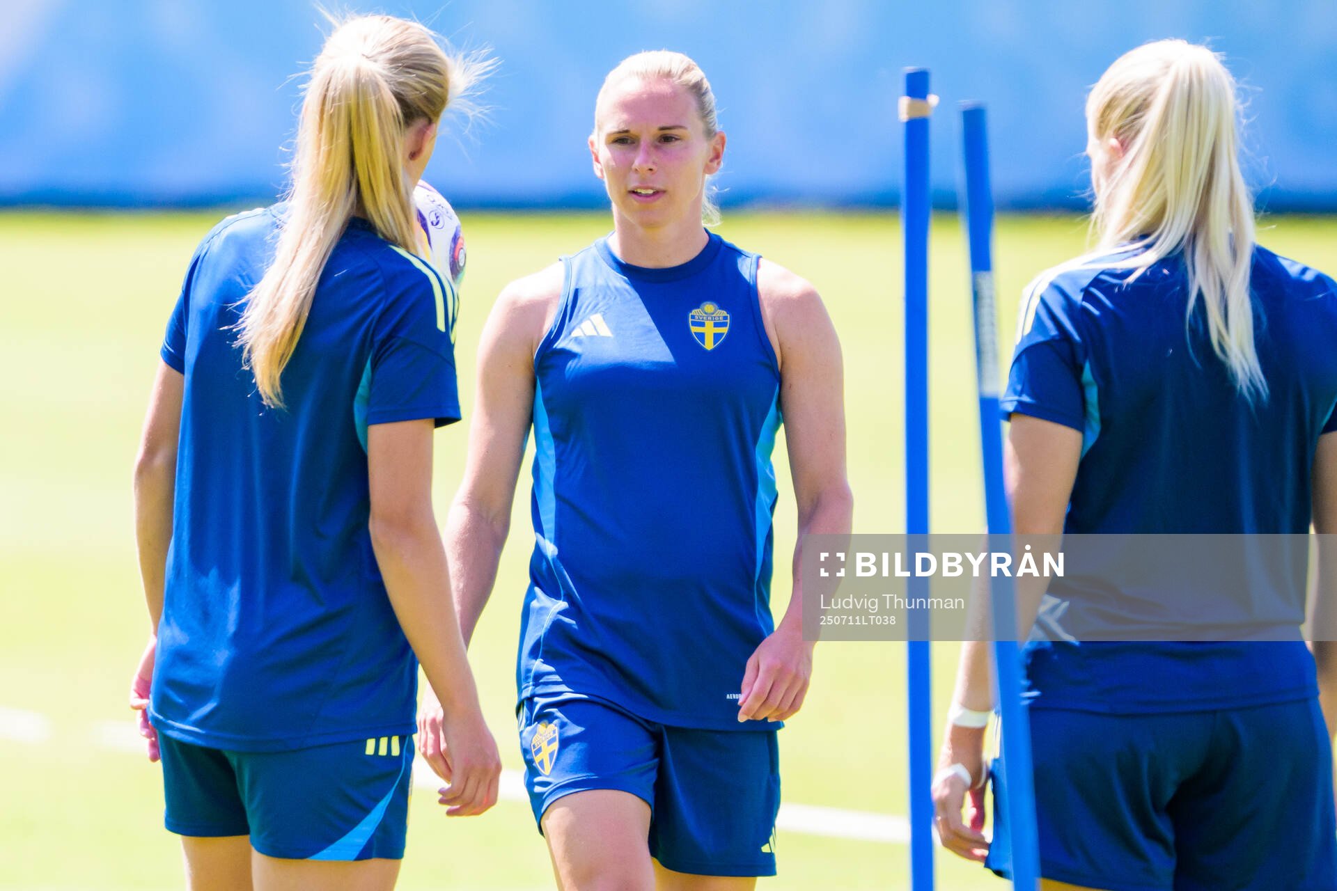 Jonna Andersson of the Swedish women's national football