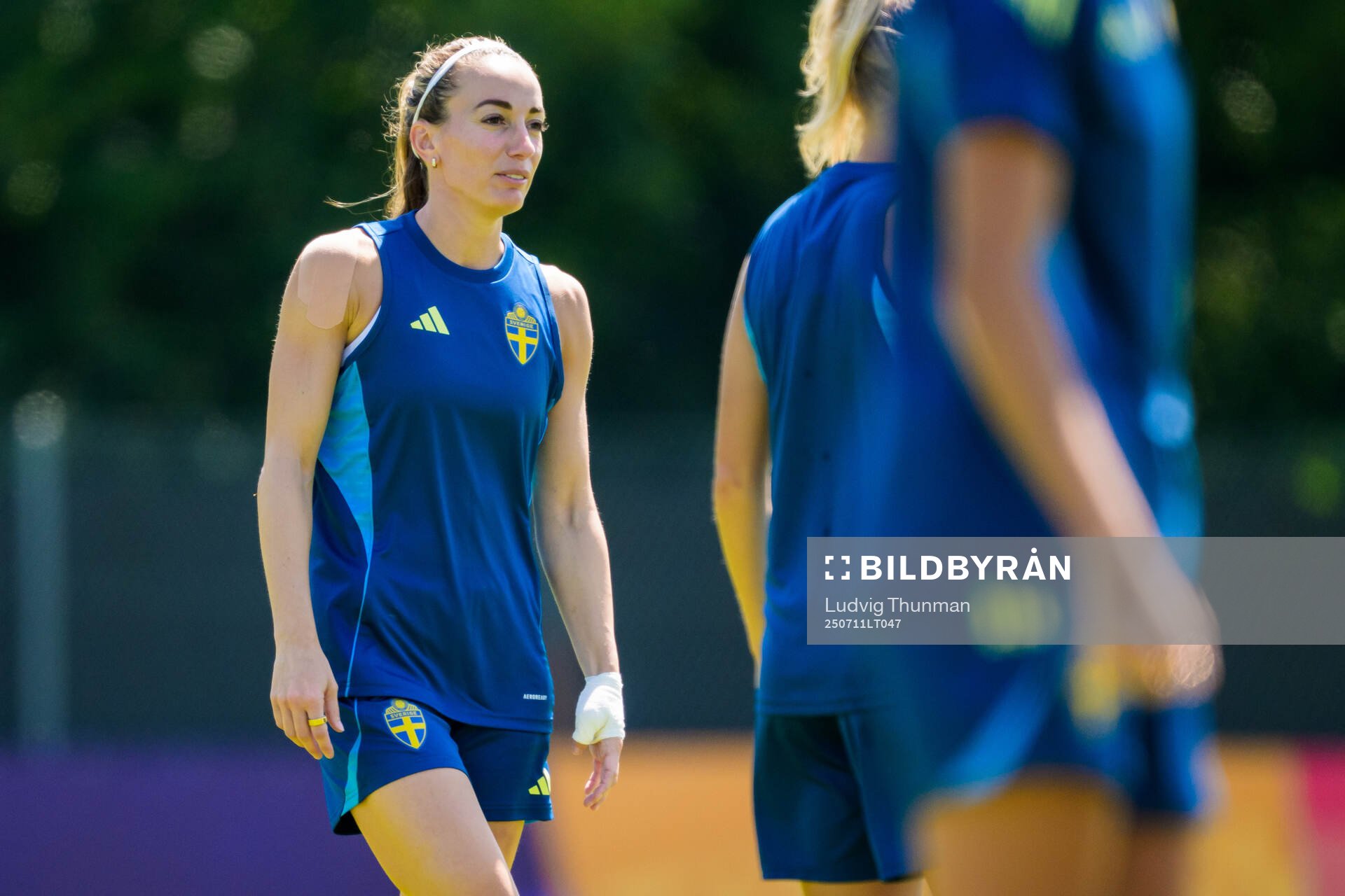 Kosovare Asllani of the Swedish women's national football