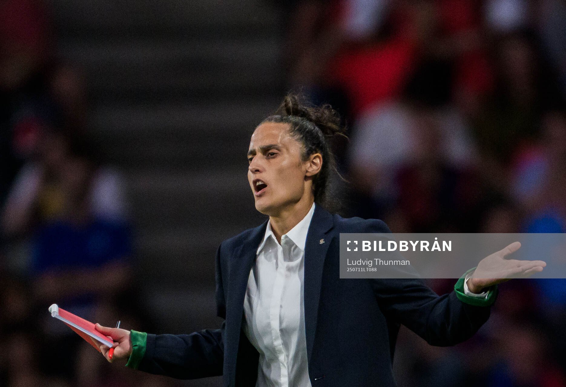 Head coach Montserrat Tomé of Spain