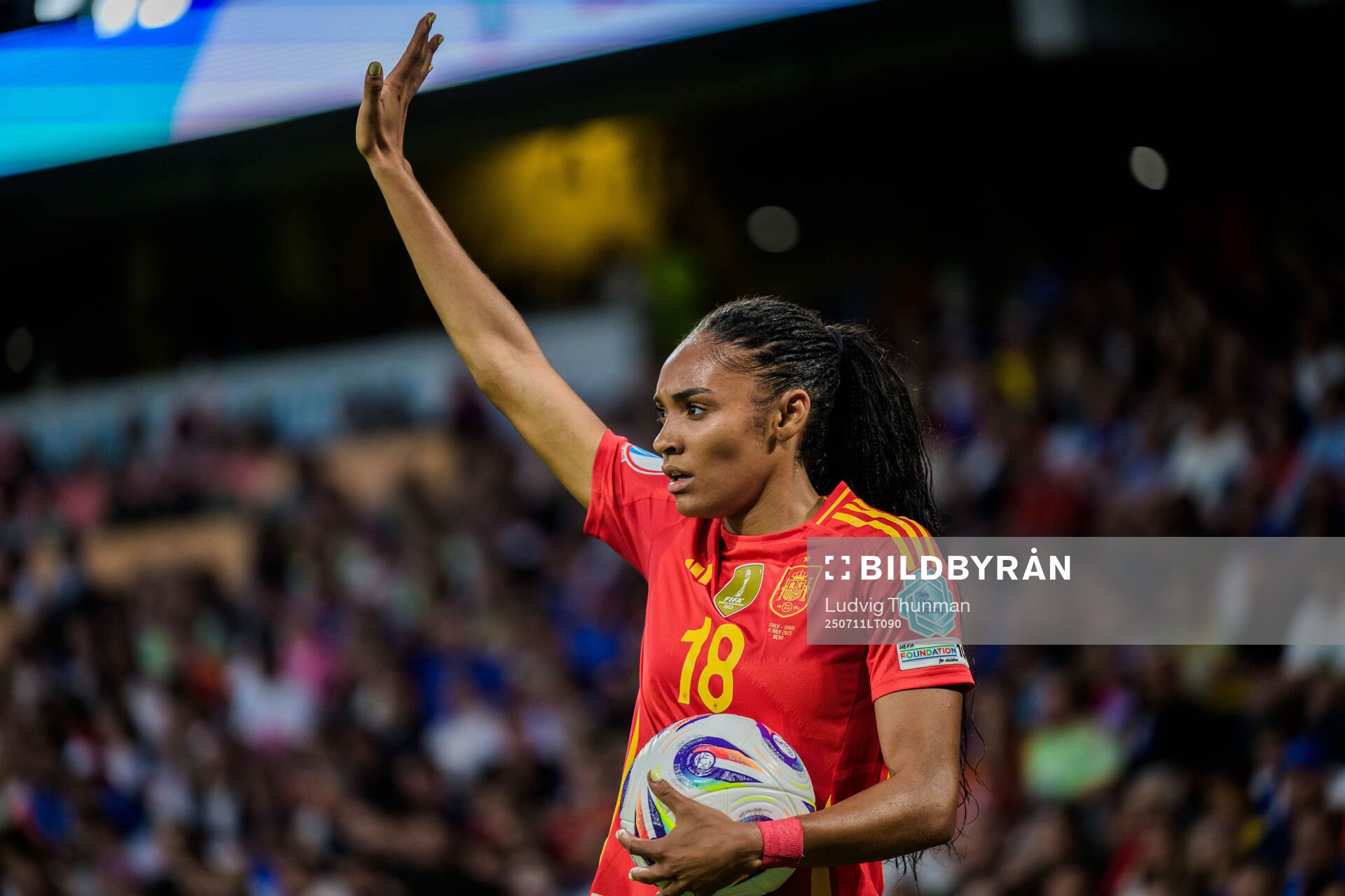 Salma Paralluelo of Spain