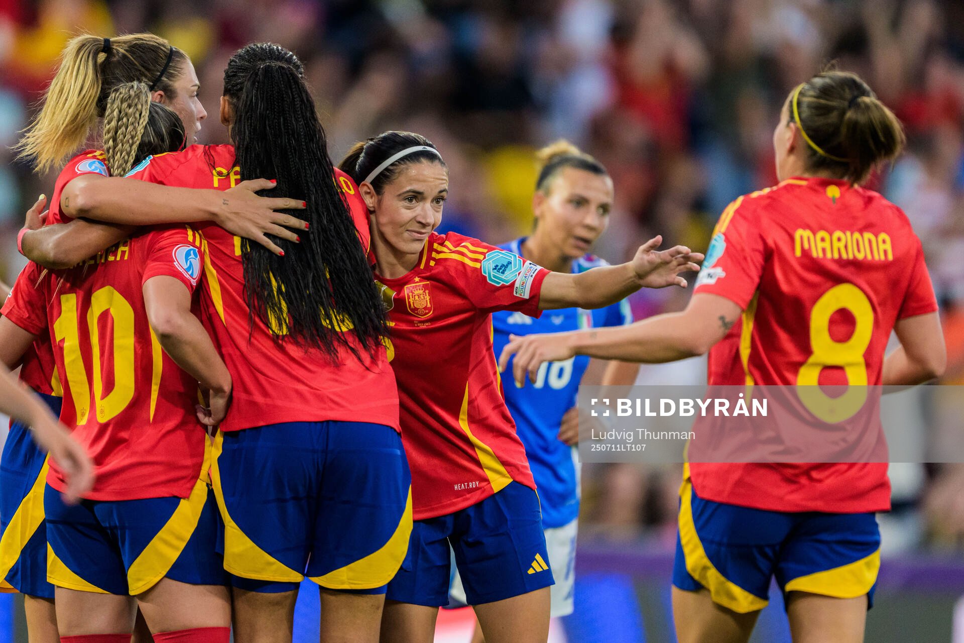 Aitana Bonmati of Spain celebrates