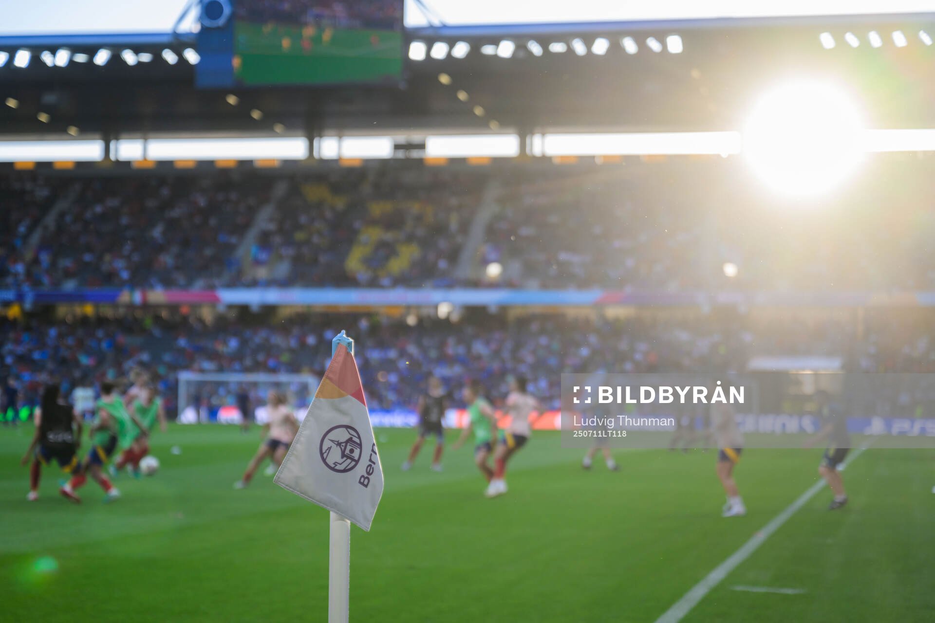 The corner flag