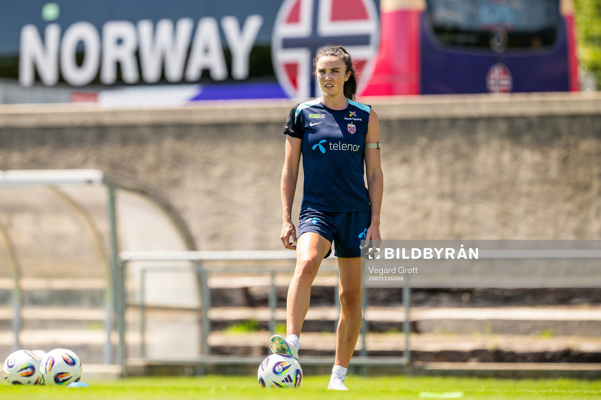 Ingrid Syrstad Engen of the Norwegian women's national