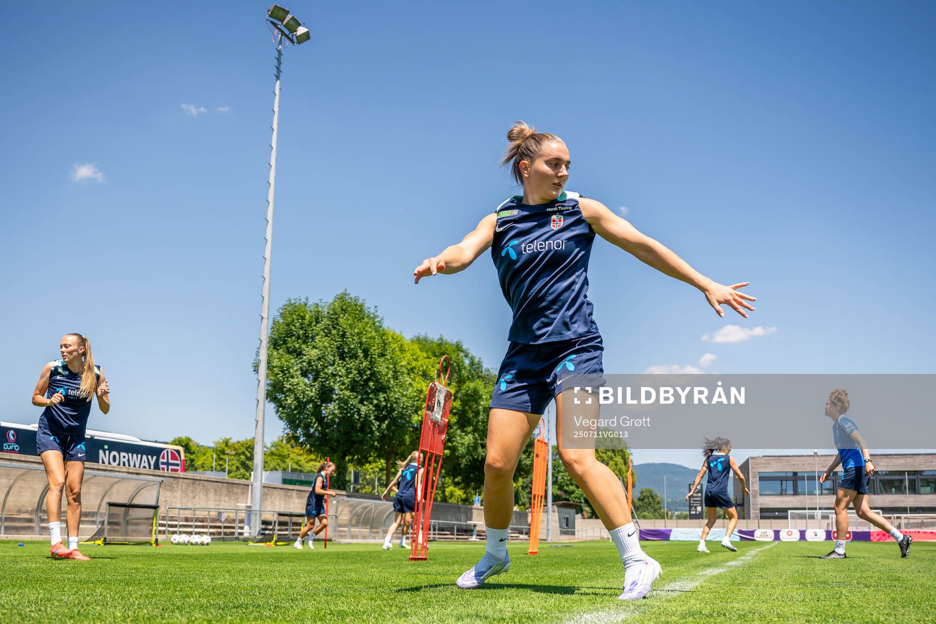 Vilde Bøe Risa of the Norwegian women's national football