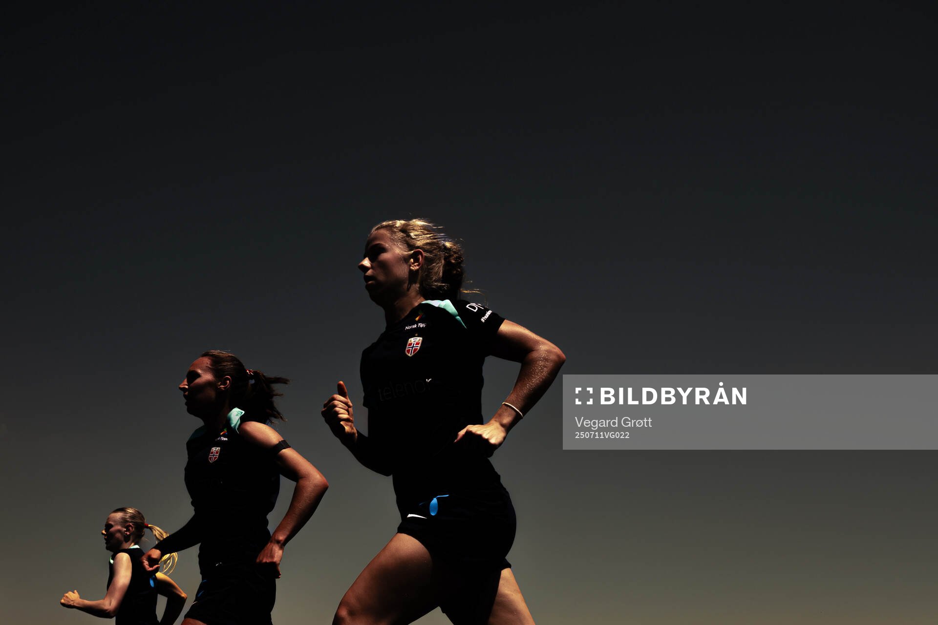 Karina Sævik, Marit Bratberg Lund and Justine Kielland of