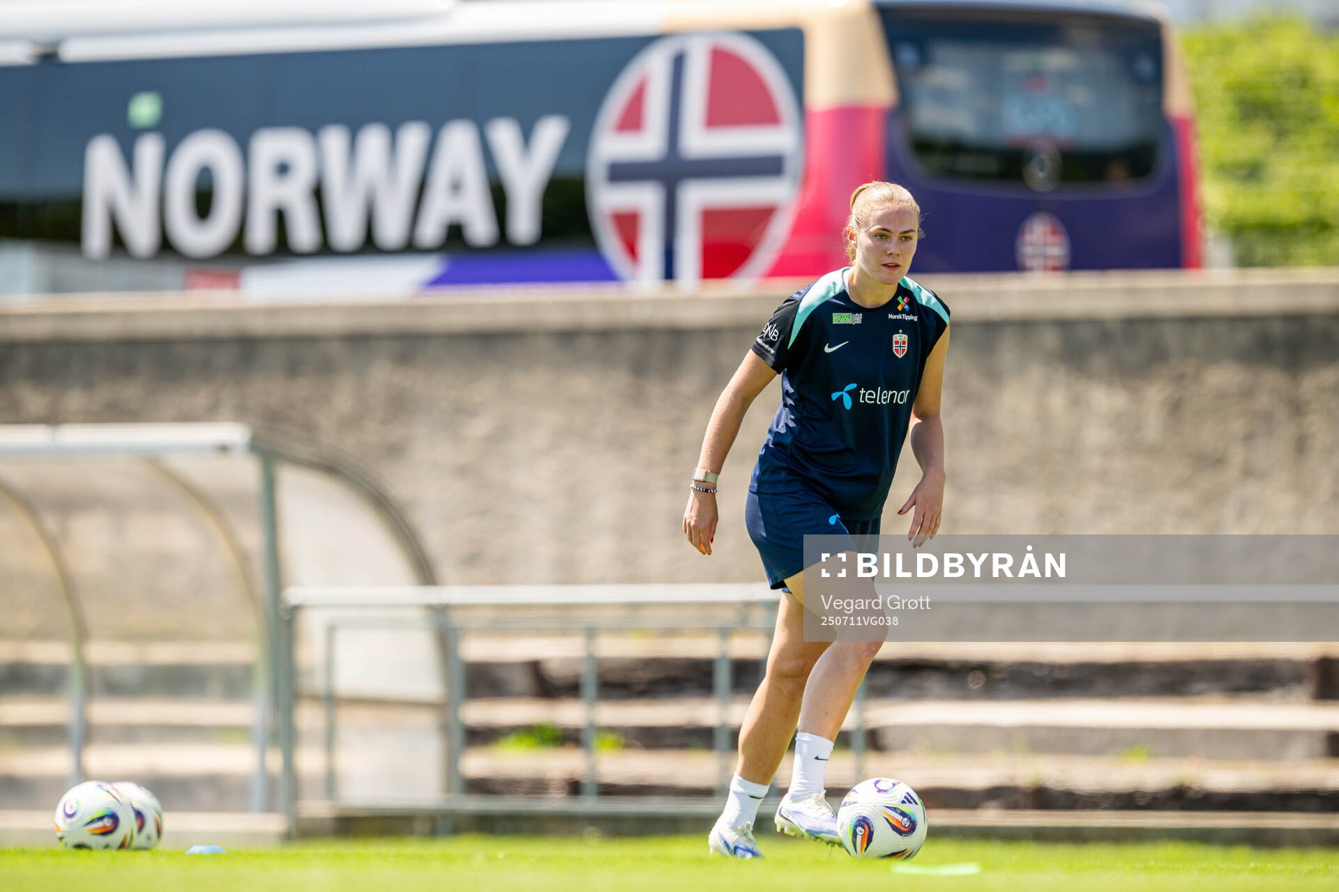 Marthine Østenstad of the Norwegian women's national