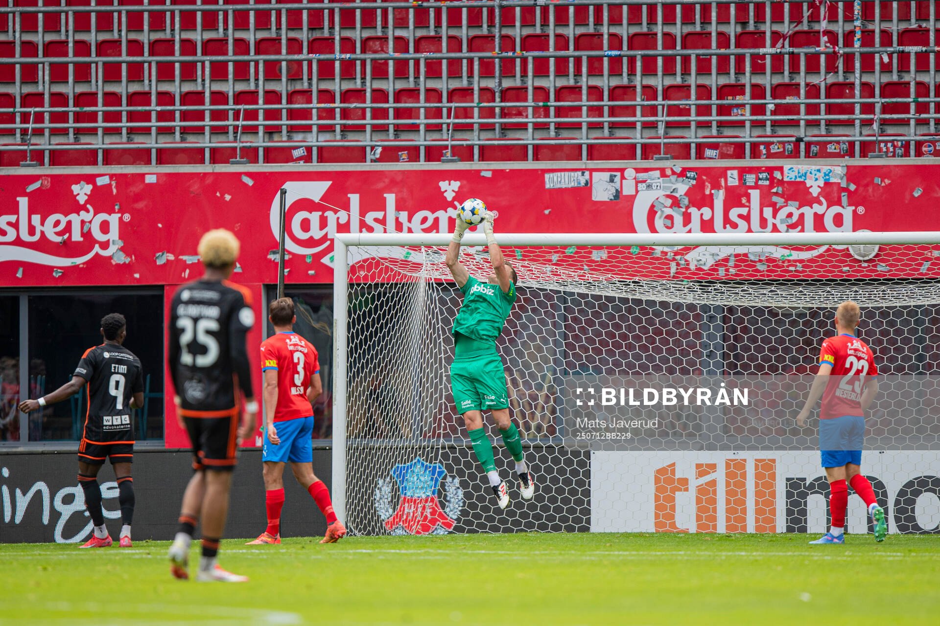 Helsingborgs målvakt Johan Brattberg