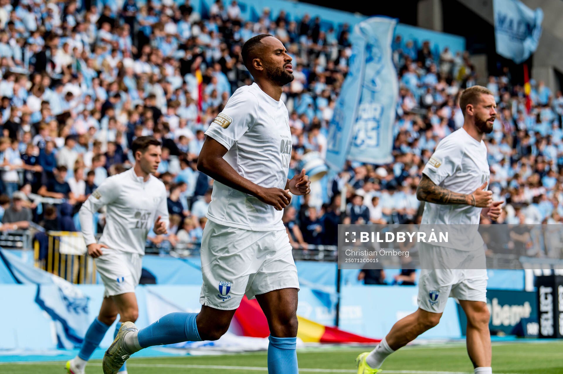 Malmö FFs Isaac Kiese Thelin och Pontus Jansson