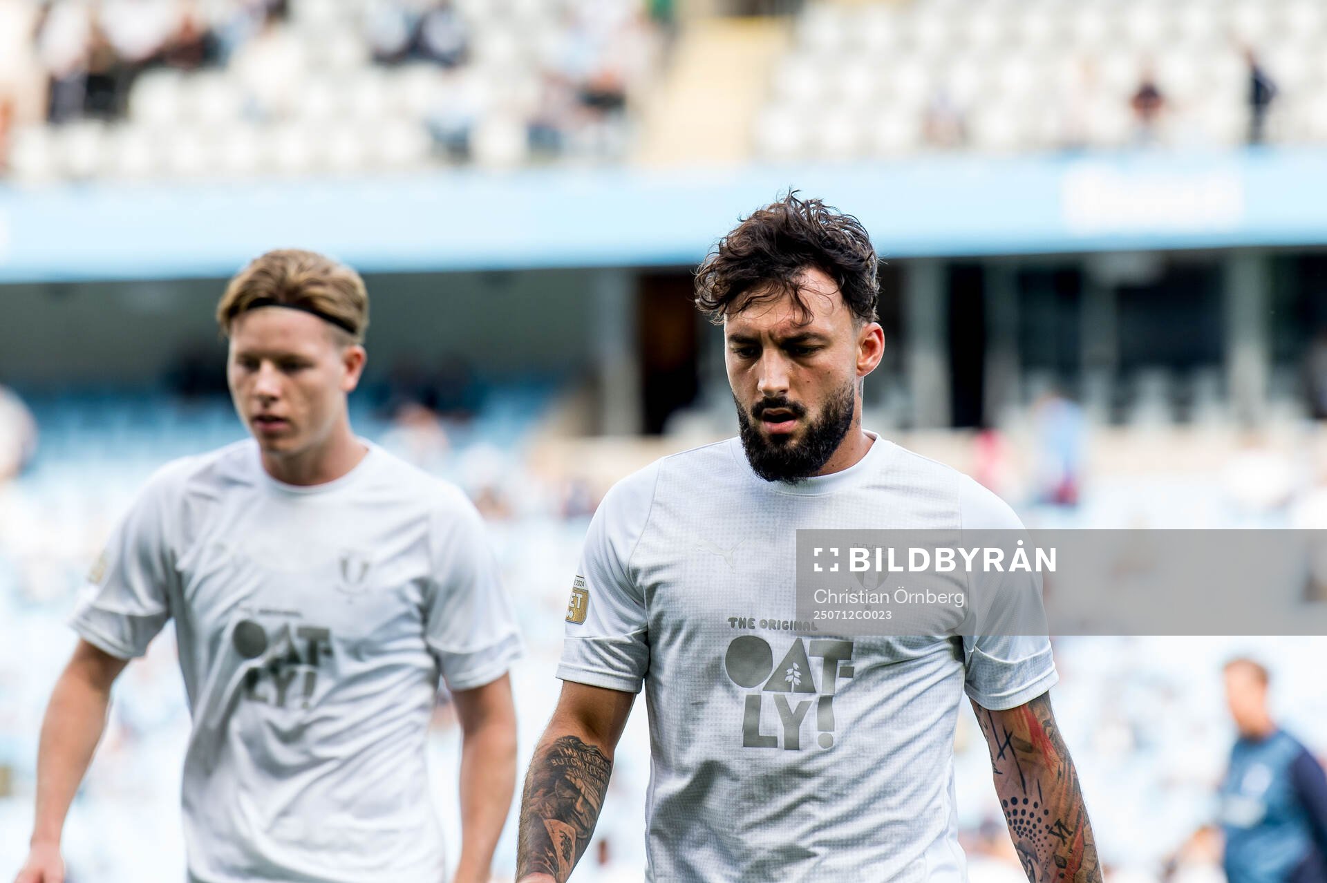 Malmö FFs Nils Zätterström och Sead Haksabanovic
