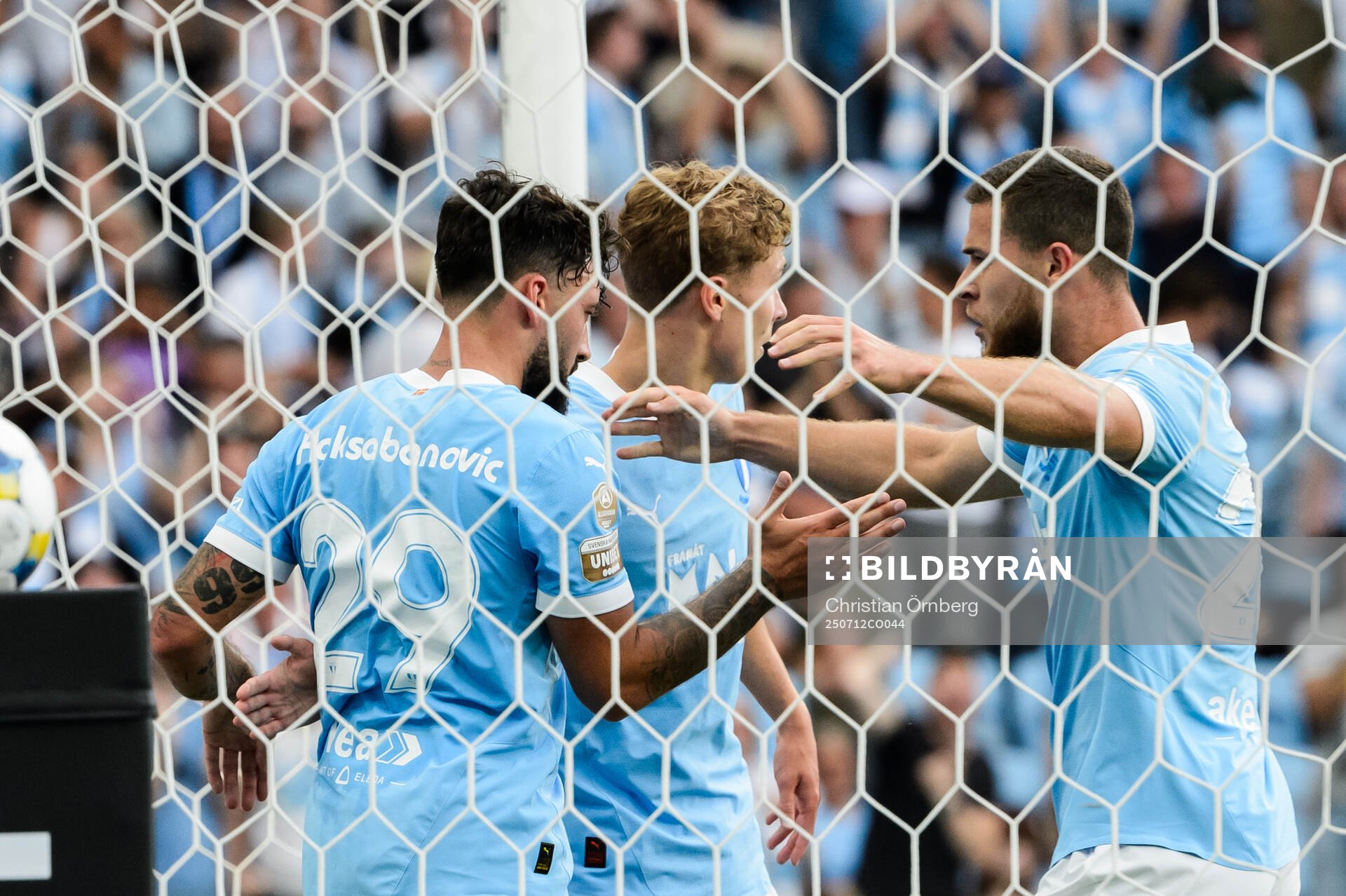 Malmö FFs Sead Haksabanovic jublar