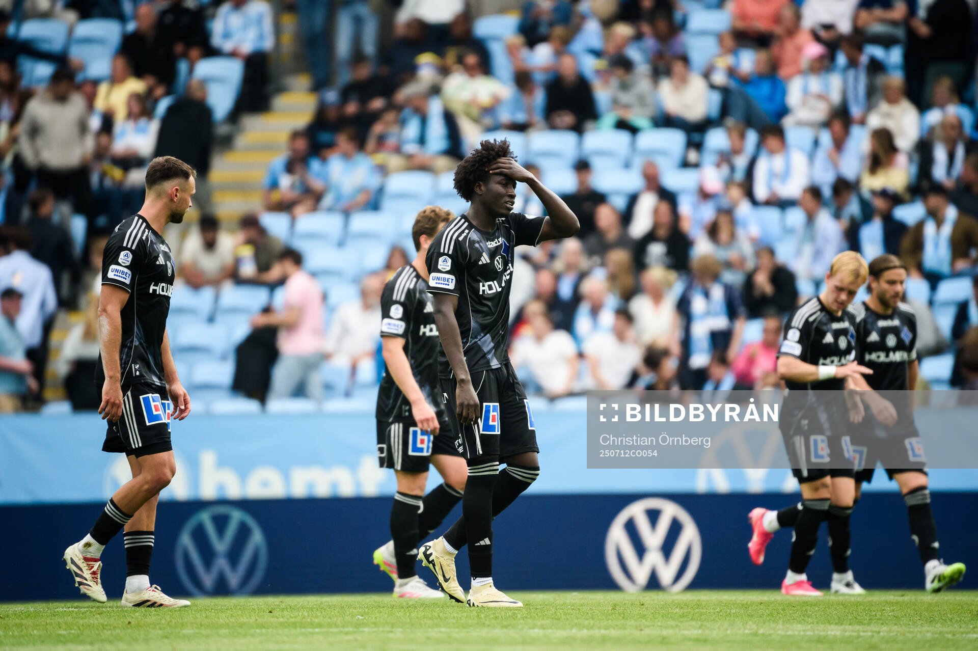 IFK Norrköpings Kojo Peprah Oppong deppar