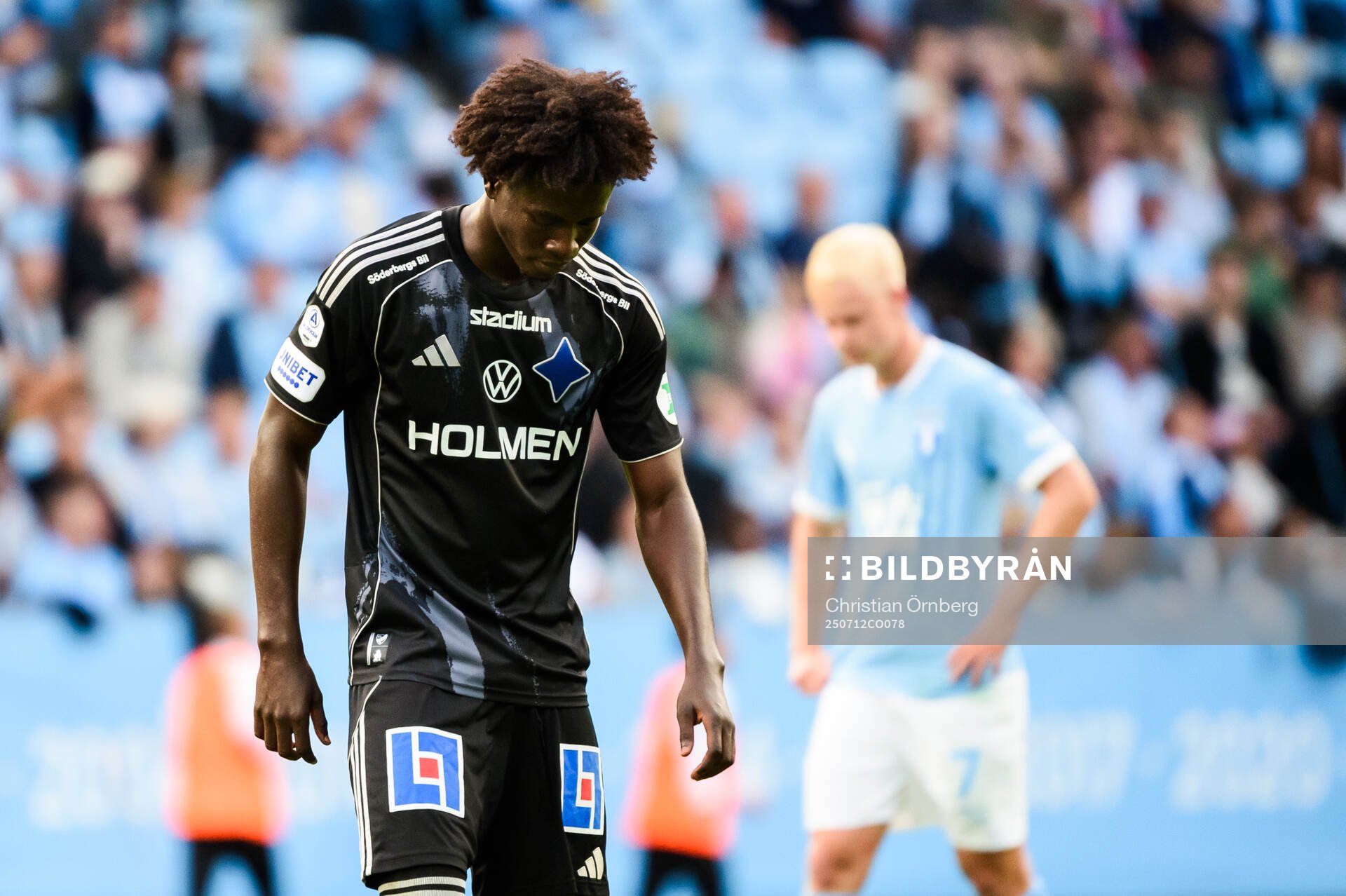 IFK Norrköpings Kojo Peprah Oppong deppar
