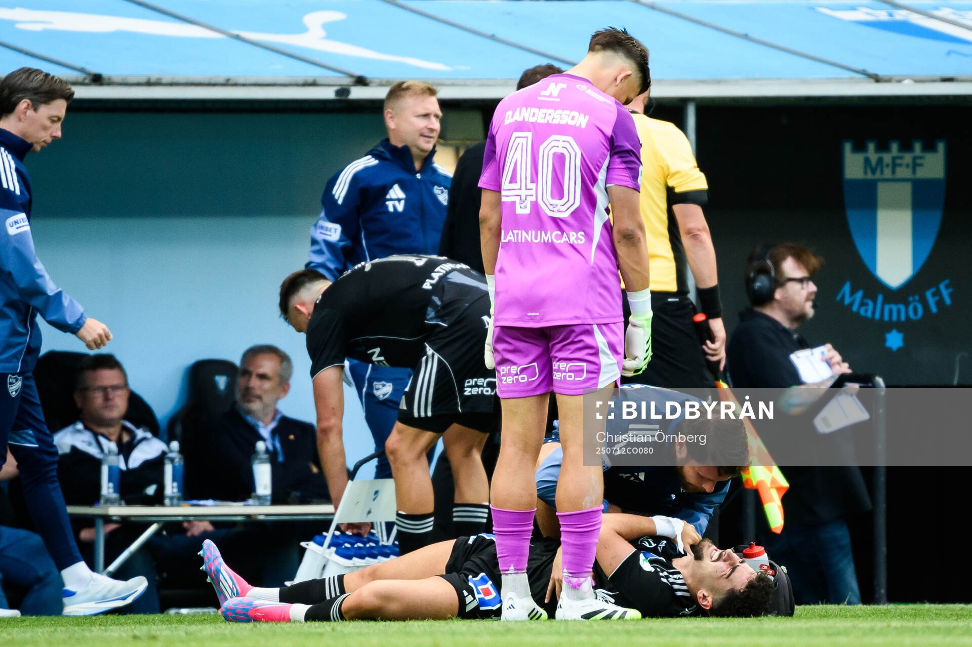 IFK Norrköpings Ismet Lushaku har ont