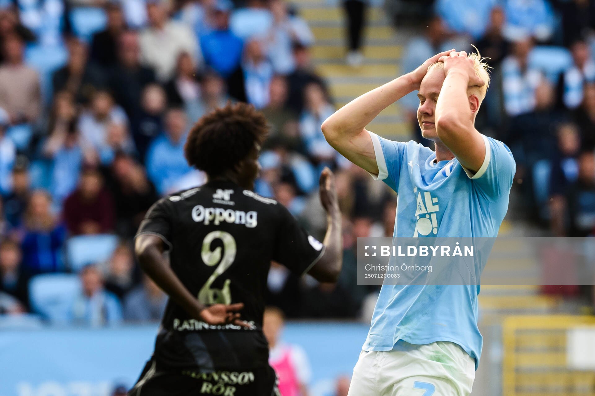 Malmö FFs Otto Rosengren deppar