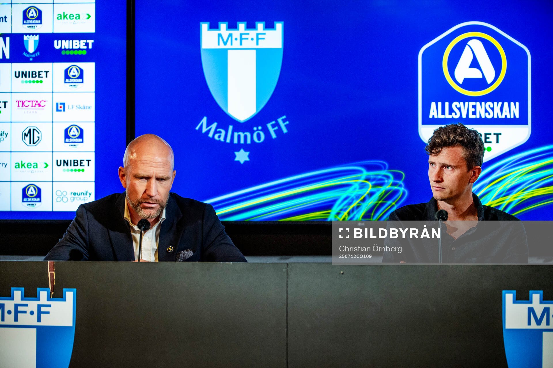 Malmö FFs huvudtränare Henrik Rydström och IFK