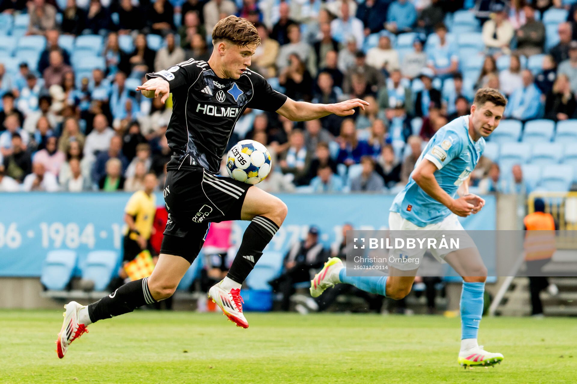IFK Norrköpings Åke Andersson och Malmö FFs Lasse Berg