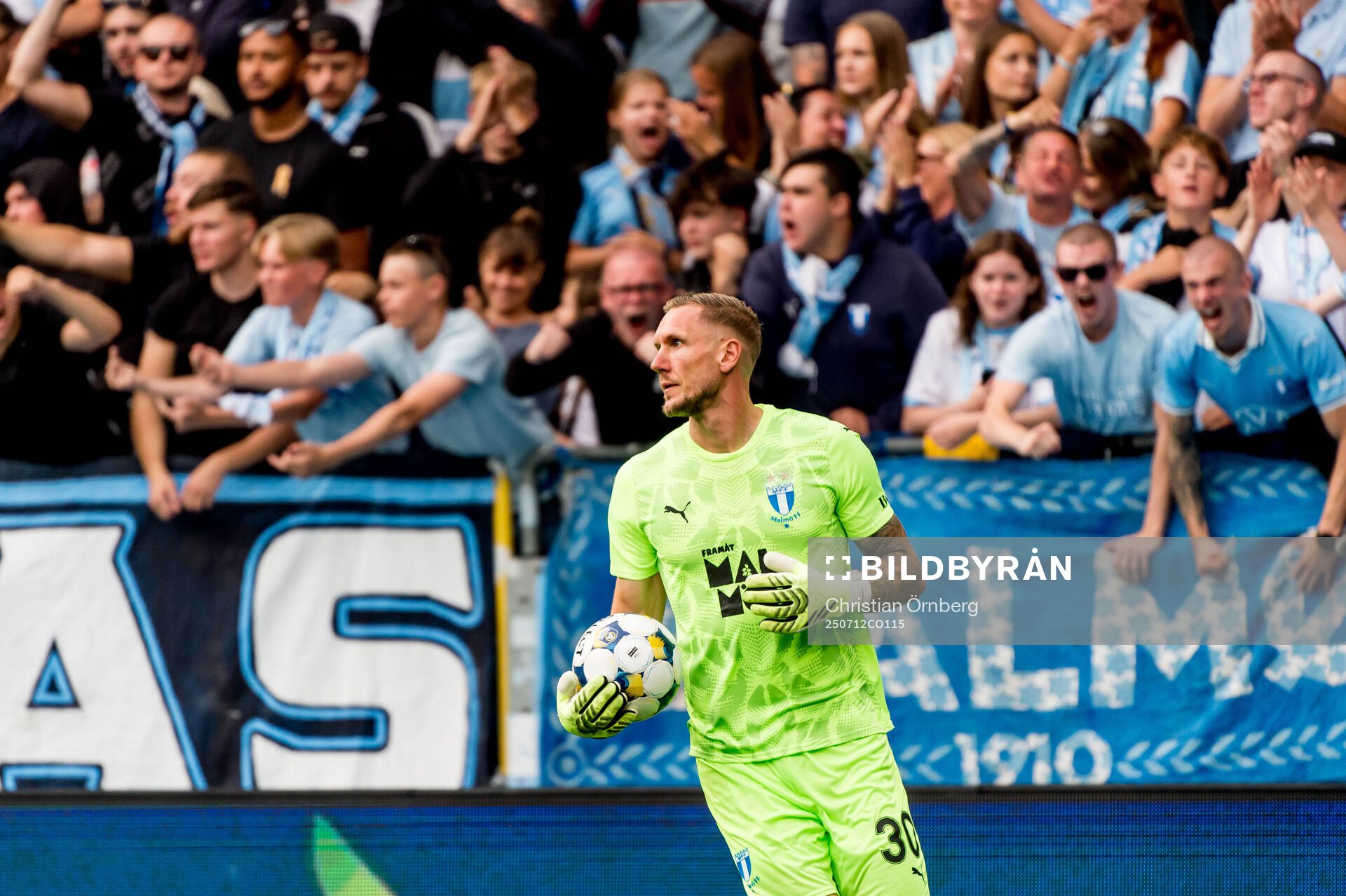 Malmö FFs målvakt Robin Olsen