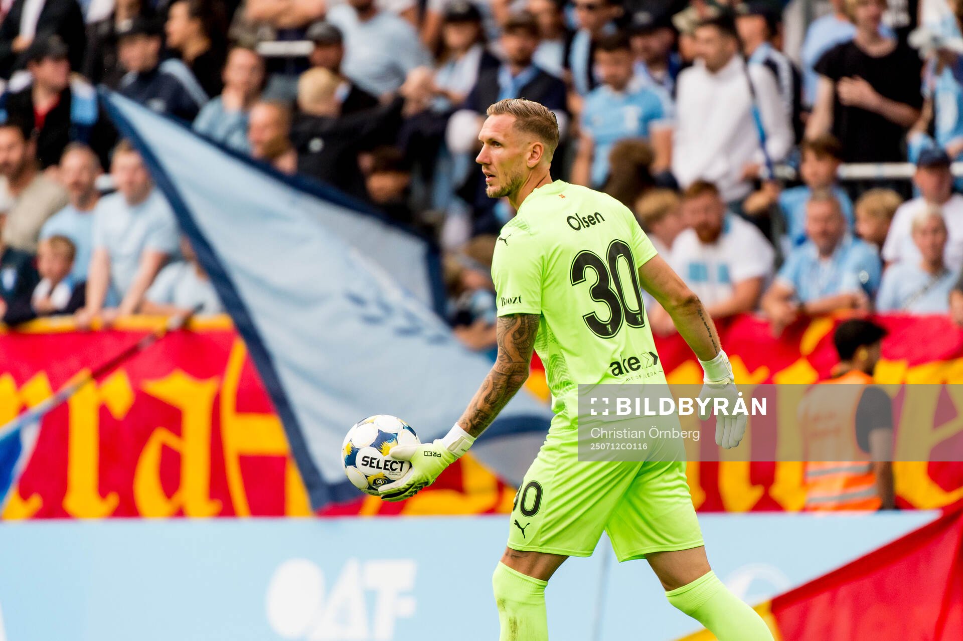 Malmö FFs målvakt Robin Olsen