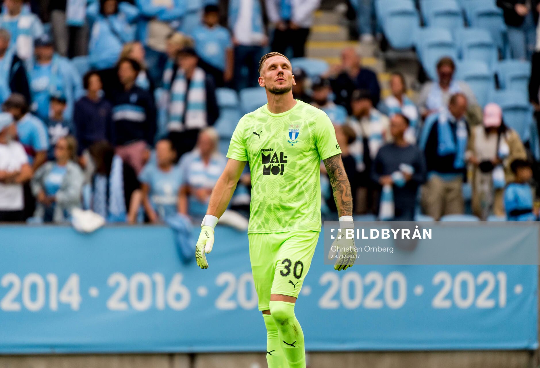 Malmö FFs målvakt Robin Olsen