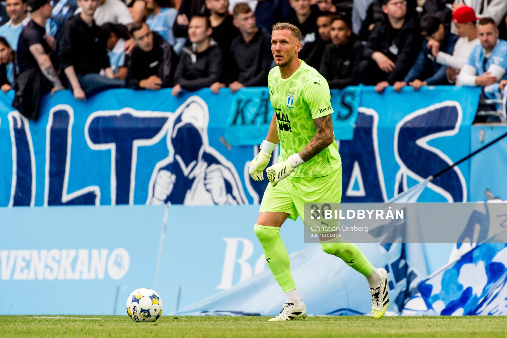 Malmö FFs målvakt Robin Olsen