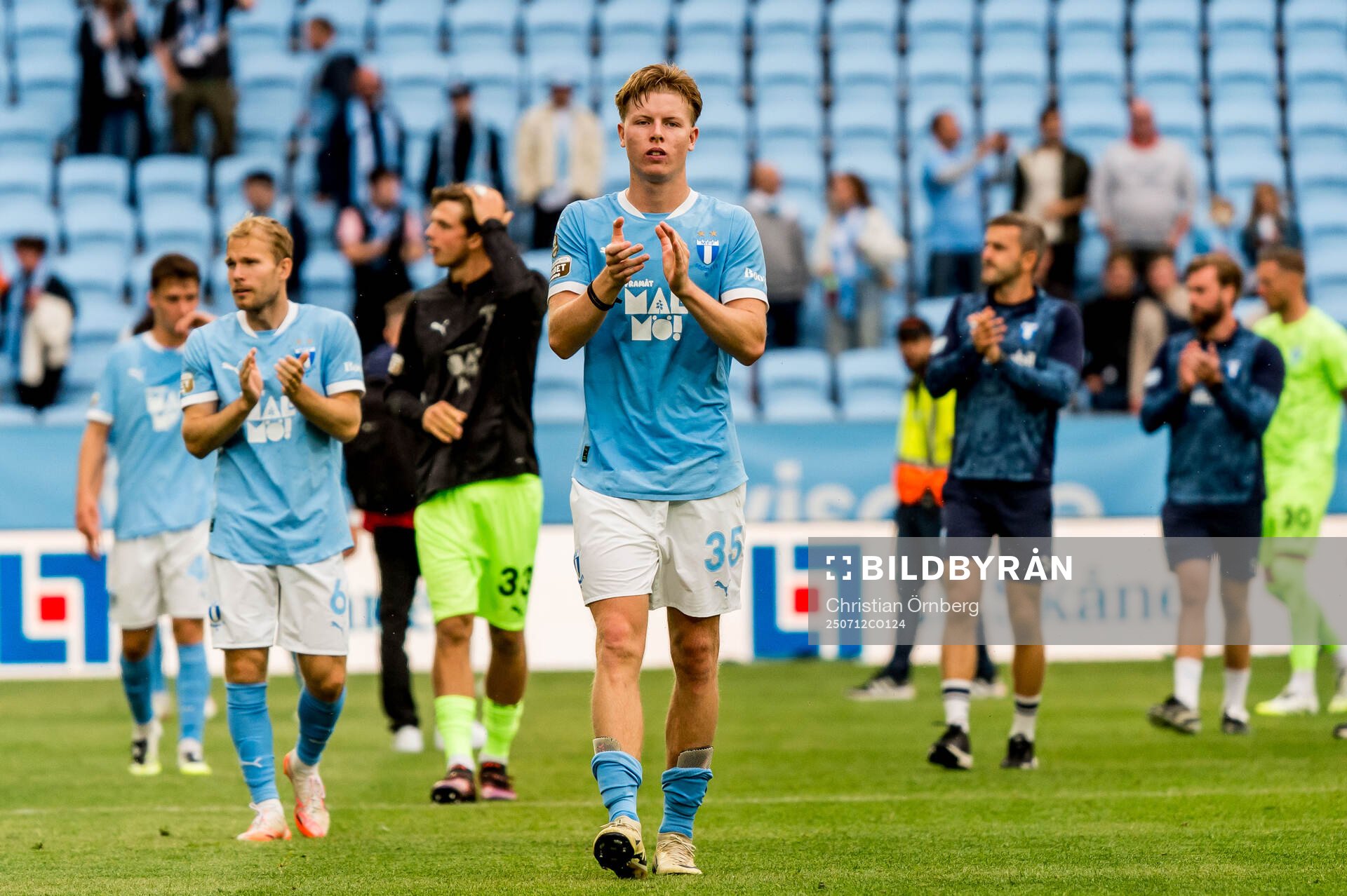 Malmö FFs Nils Zätterström jublar